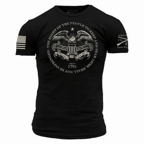 2A Rights T-Shirt - Black Best Seller Comfy Wardrobe