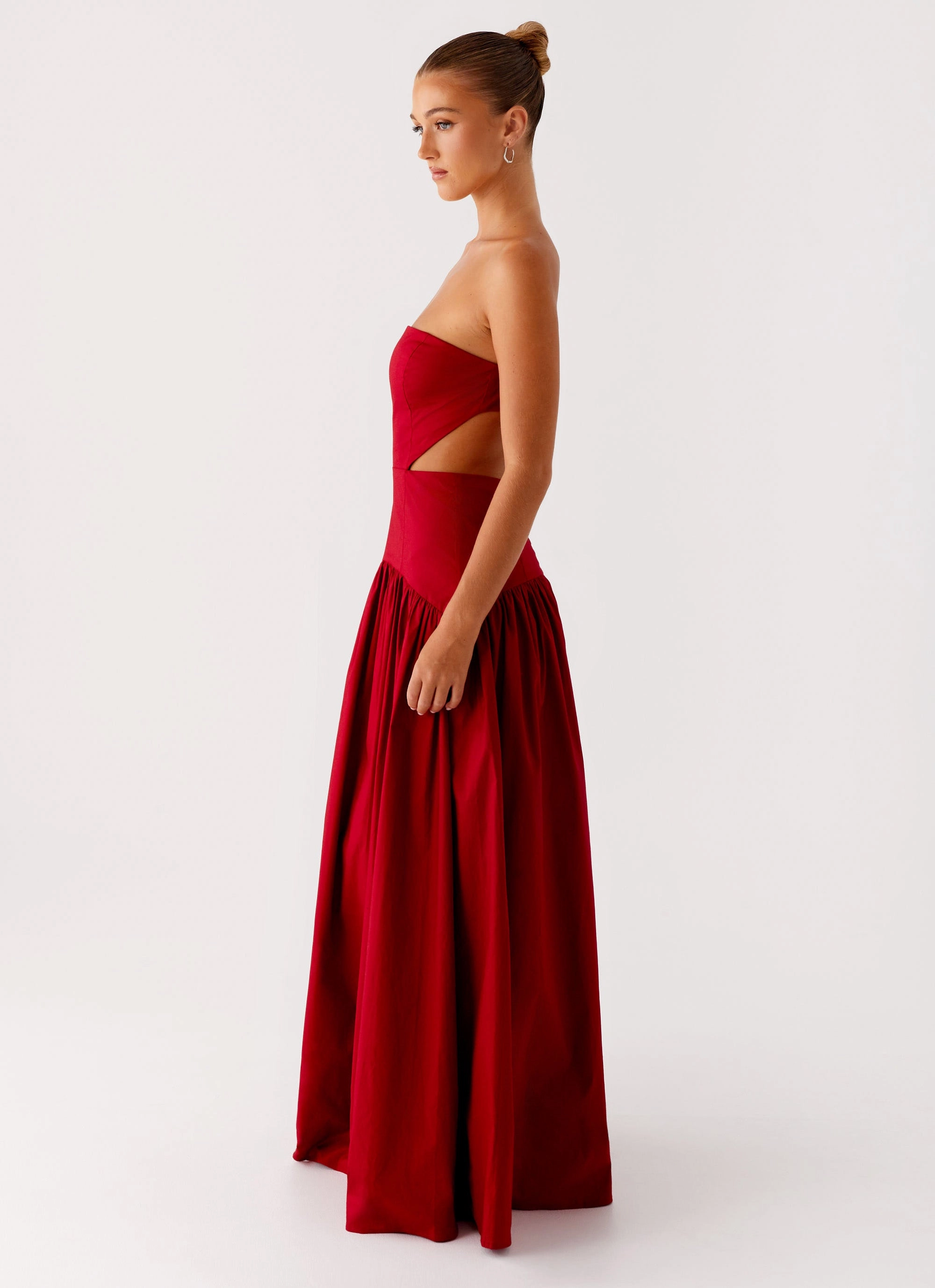 Casual Style Wear Aamari Maxi Dress - Red