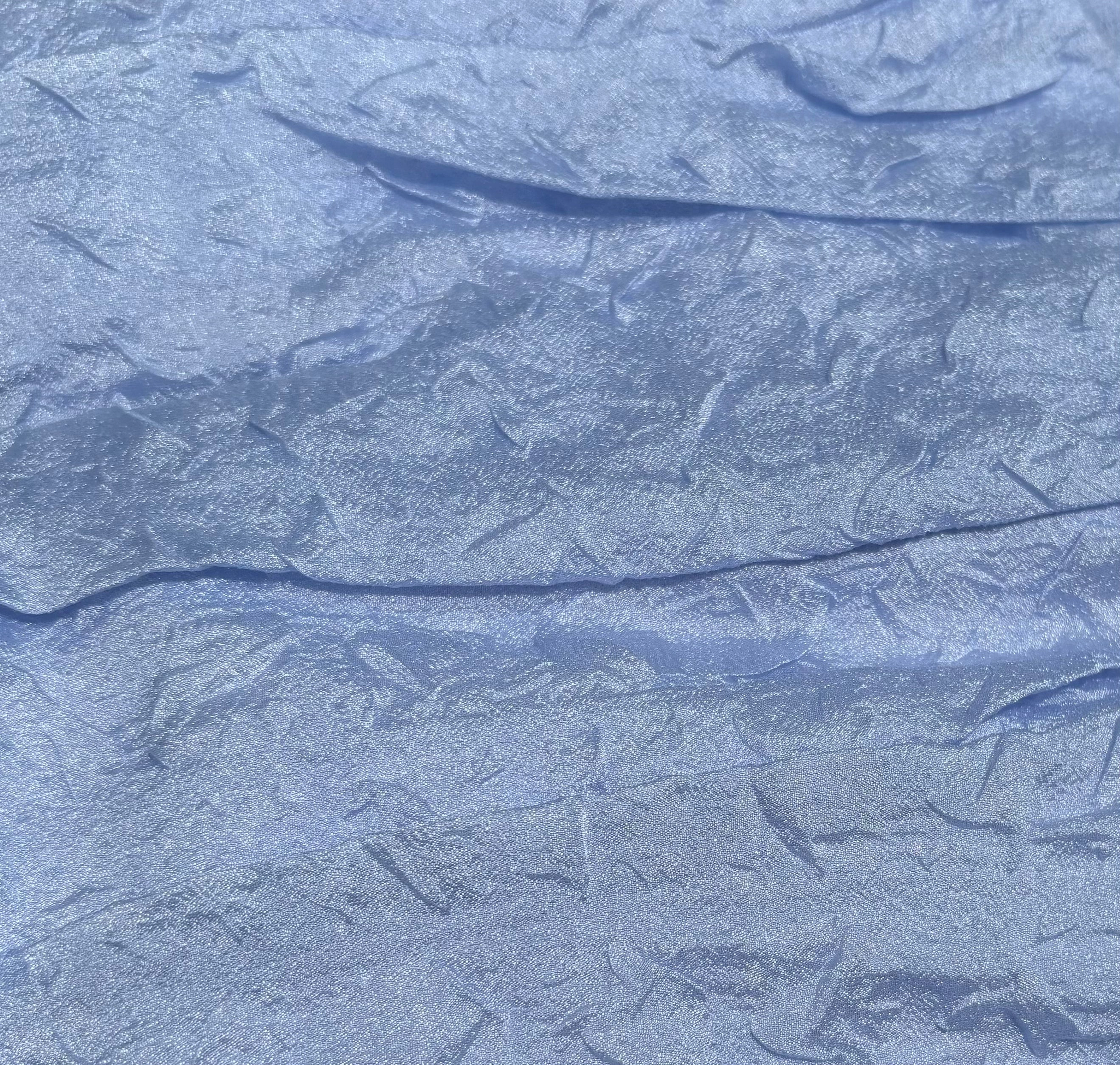 ASTR Linette Jacquard Midi Dress in Blue Edgy-Look Bishop-Sleeve