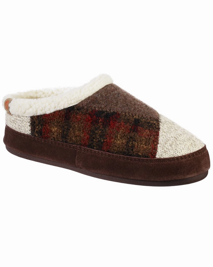 Acorn Meadow Mule Slipper Durable Material