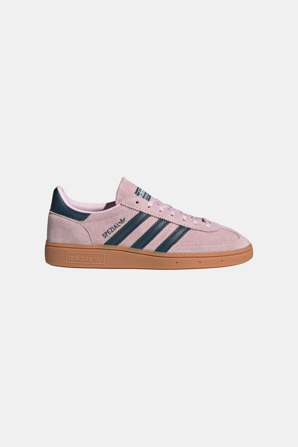 Adidas Handball Spezial Shoes in Clear Pink, Arctic Night & Gum Rugged Terrain