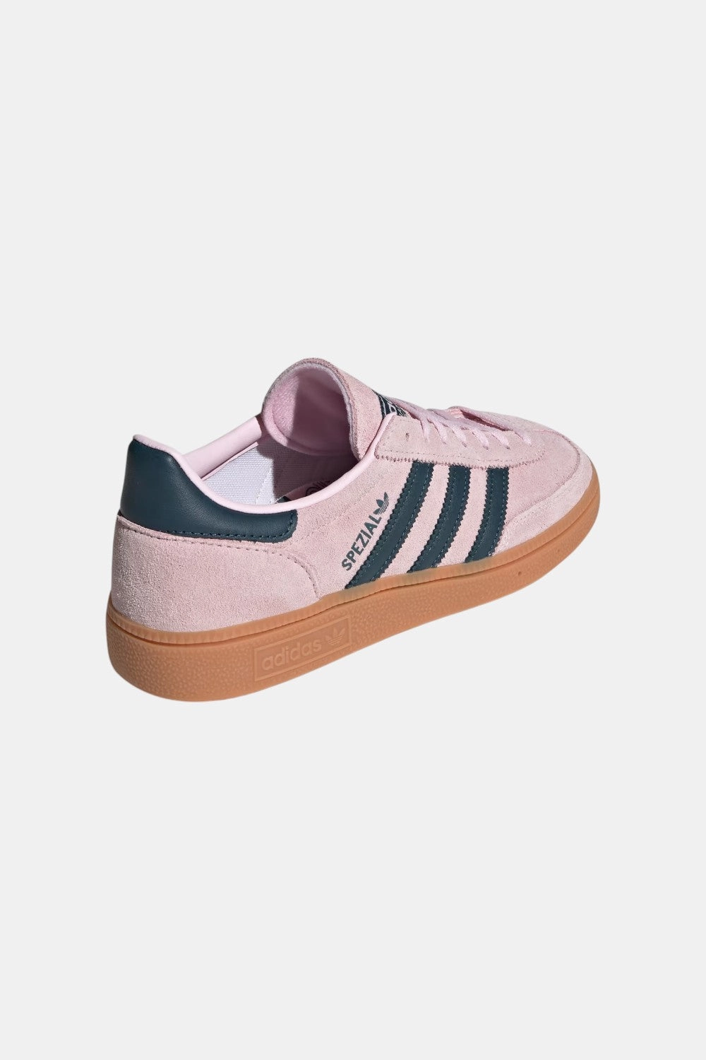 Adidas Handball Spezial Shoes in Clear Pink, Arctic Night & Gum Full Motion Dynamic piece