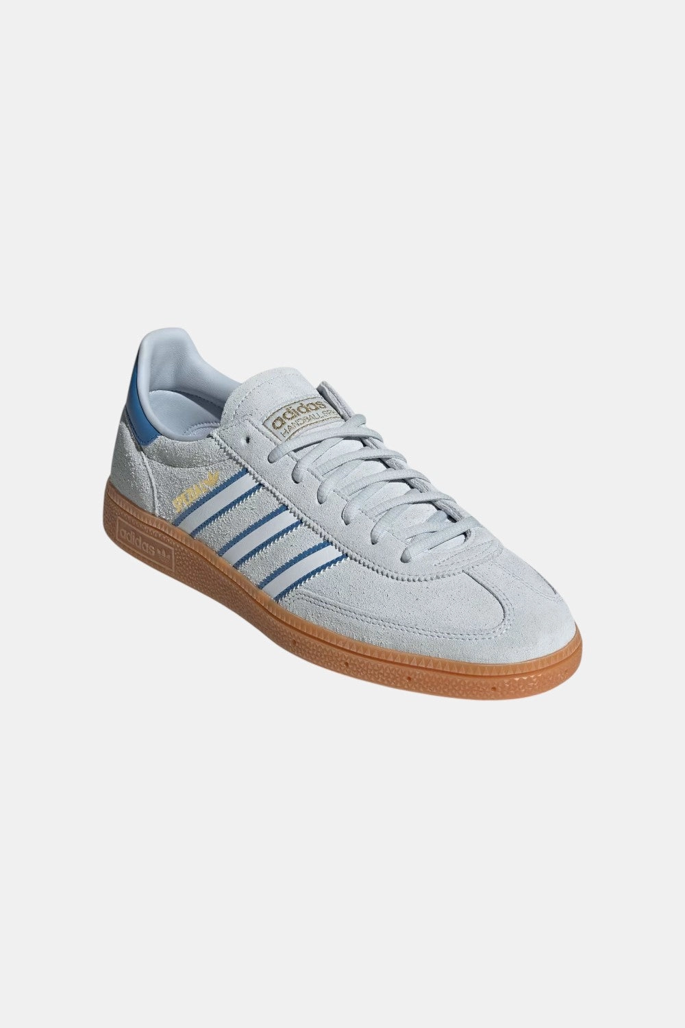 Push Harder Adidas Handball Spezial Shoes in Halo Blue / Cloud White / Focus Blue