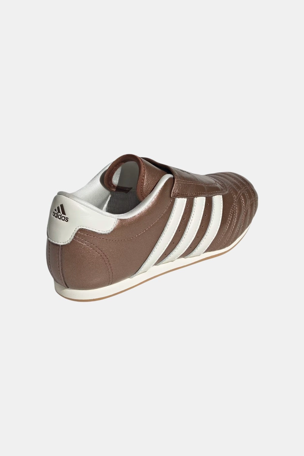 Padded Tongue Design Adidas Taekwondo Shoes in Brown / Preloved Brown / Off White