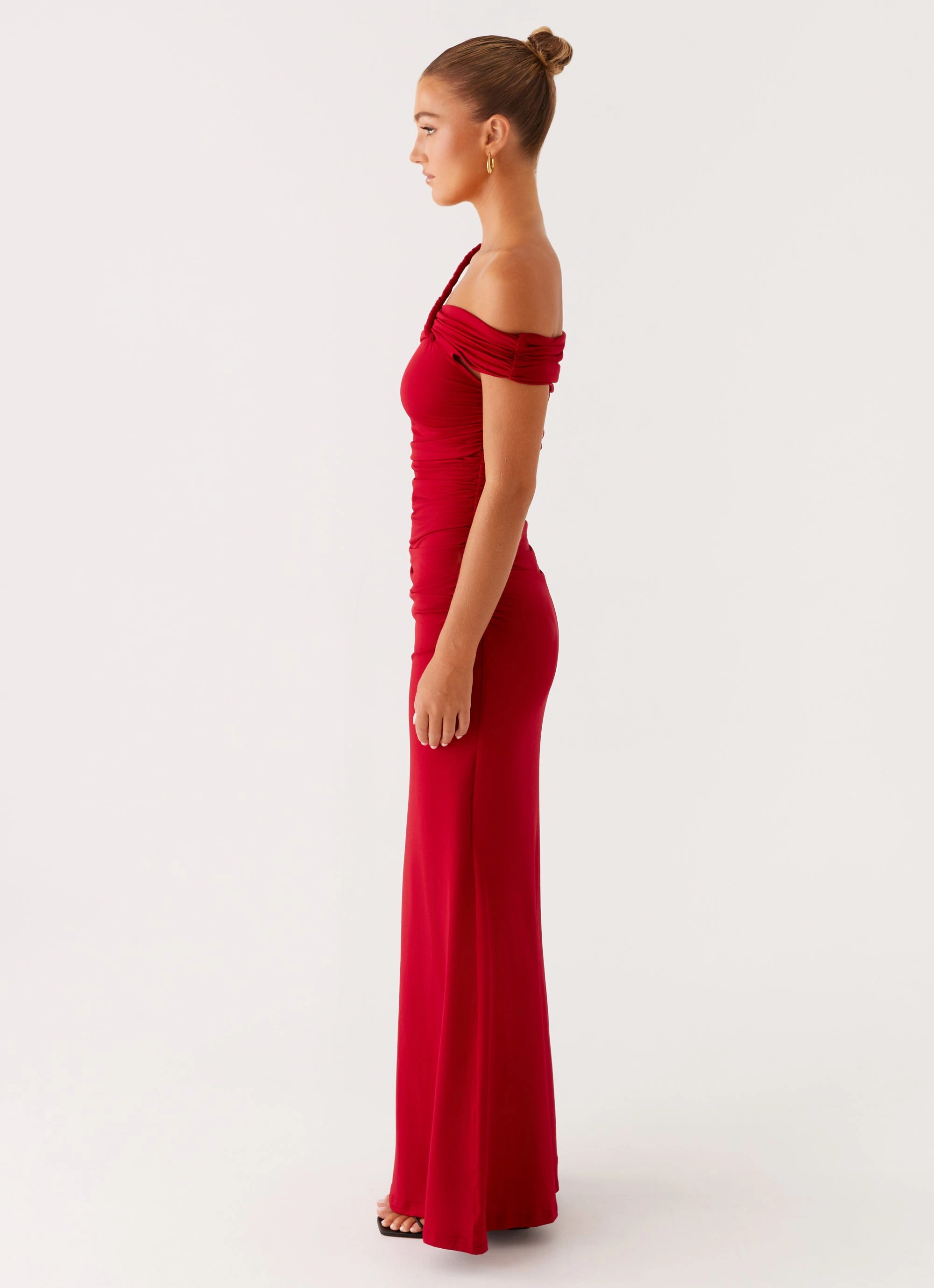 After This Maxi Dress - Raspberry Limited-Edition