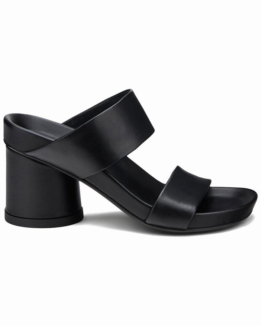 AGL Jane H Croisette Leather Slide Practical Design Cozy Slip Footwear
