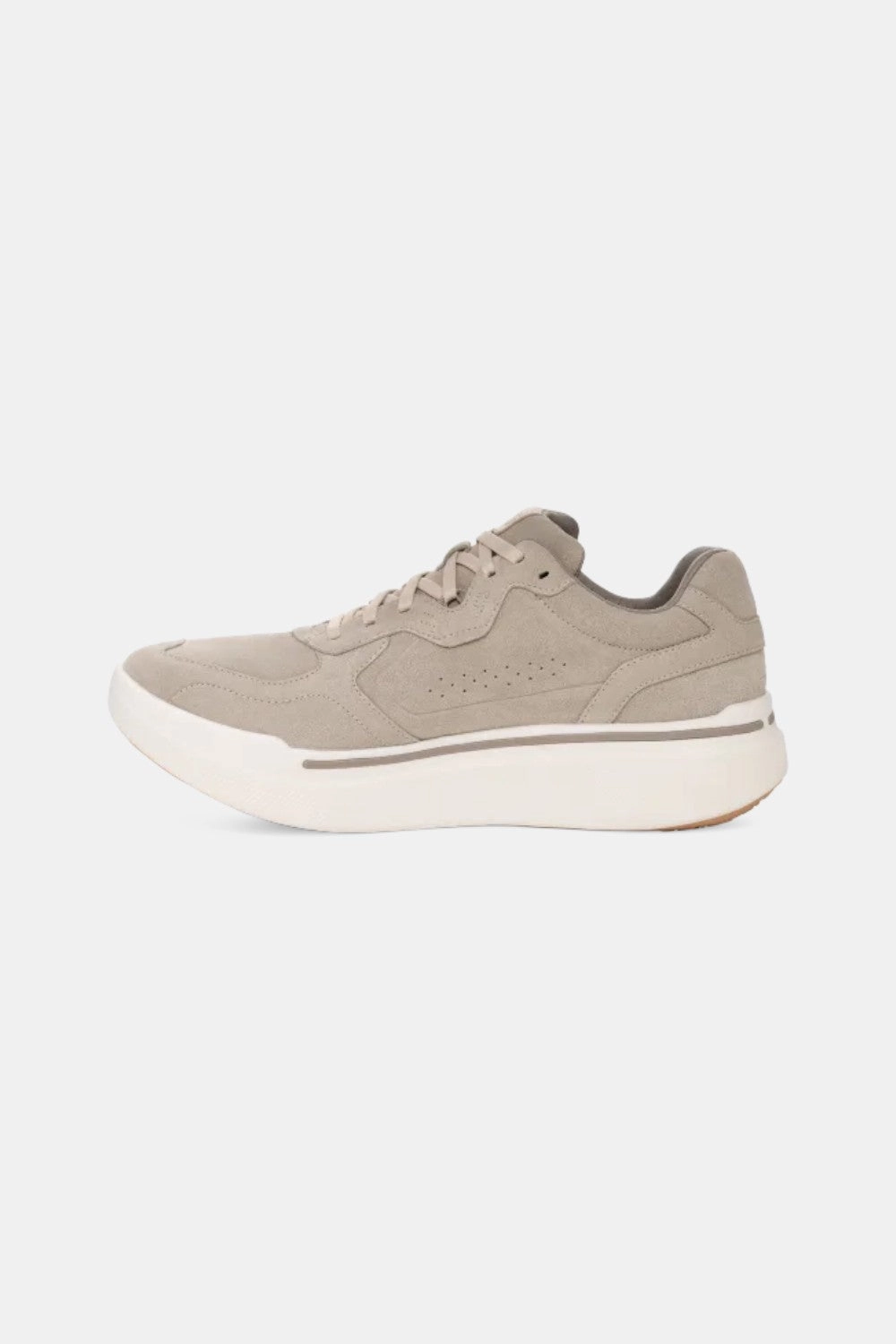 AHNU Women's Sequence 1.1 Suede in Oatmeal Balanced Build
