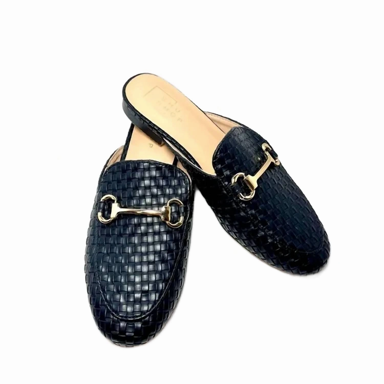 Multi Density Cushioning Lightweight Material Women's Tuli Mule Shoes In Black