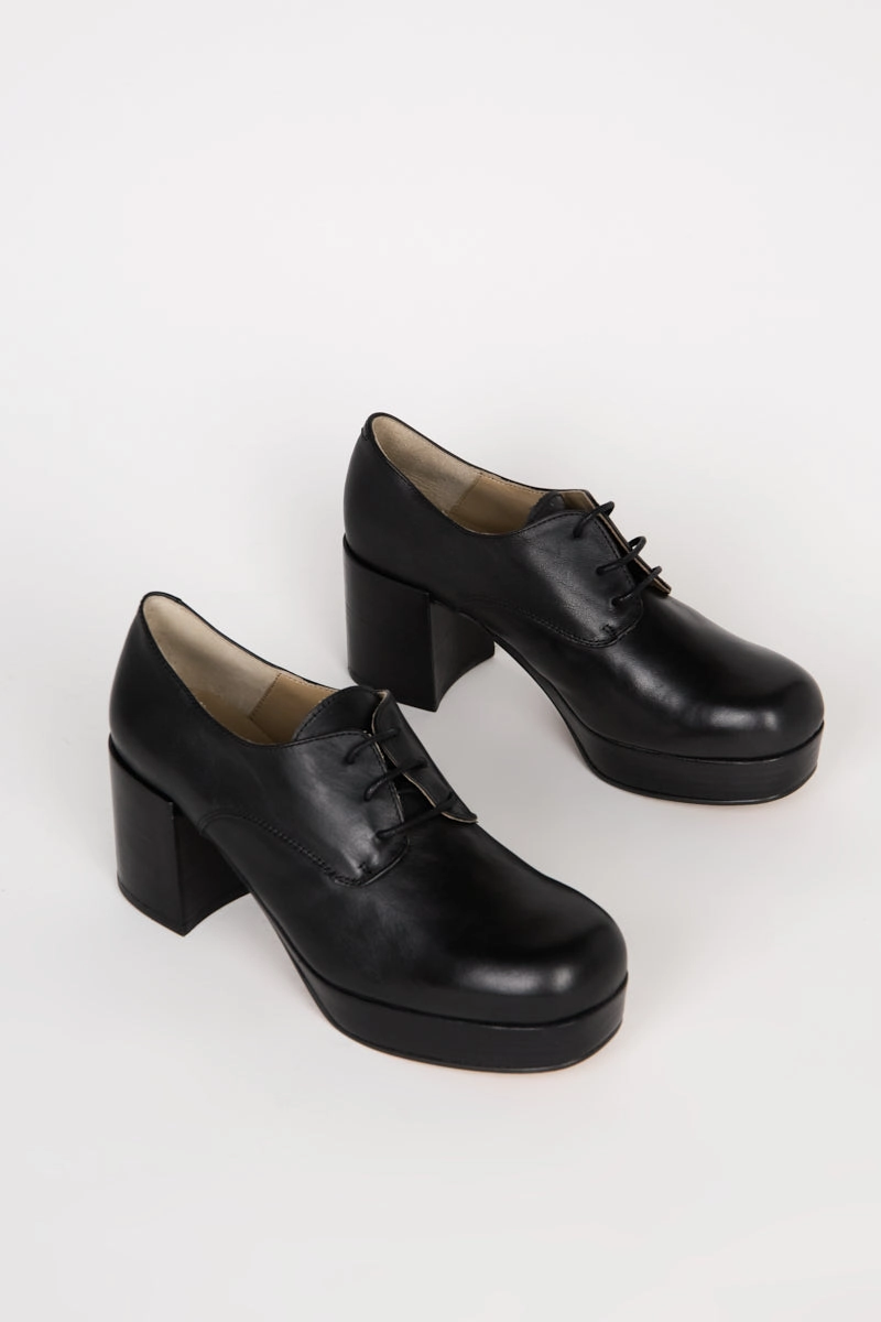 Romantic Heels Refined Edge Albany Platform Oxford