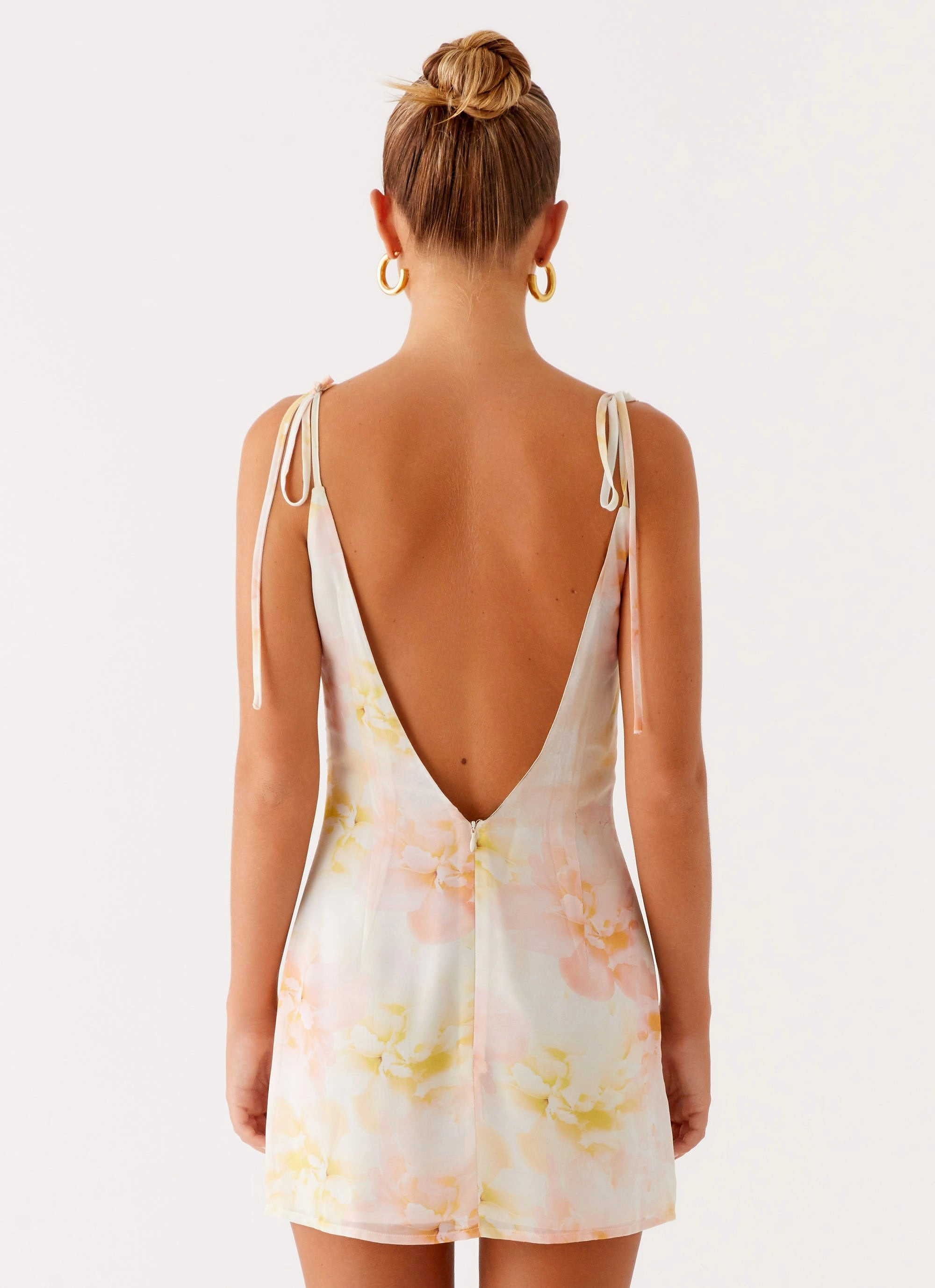 Alden Mini Dress - Floral Print Comfy and Elegant