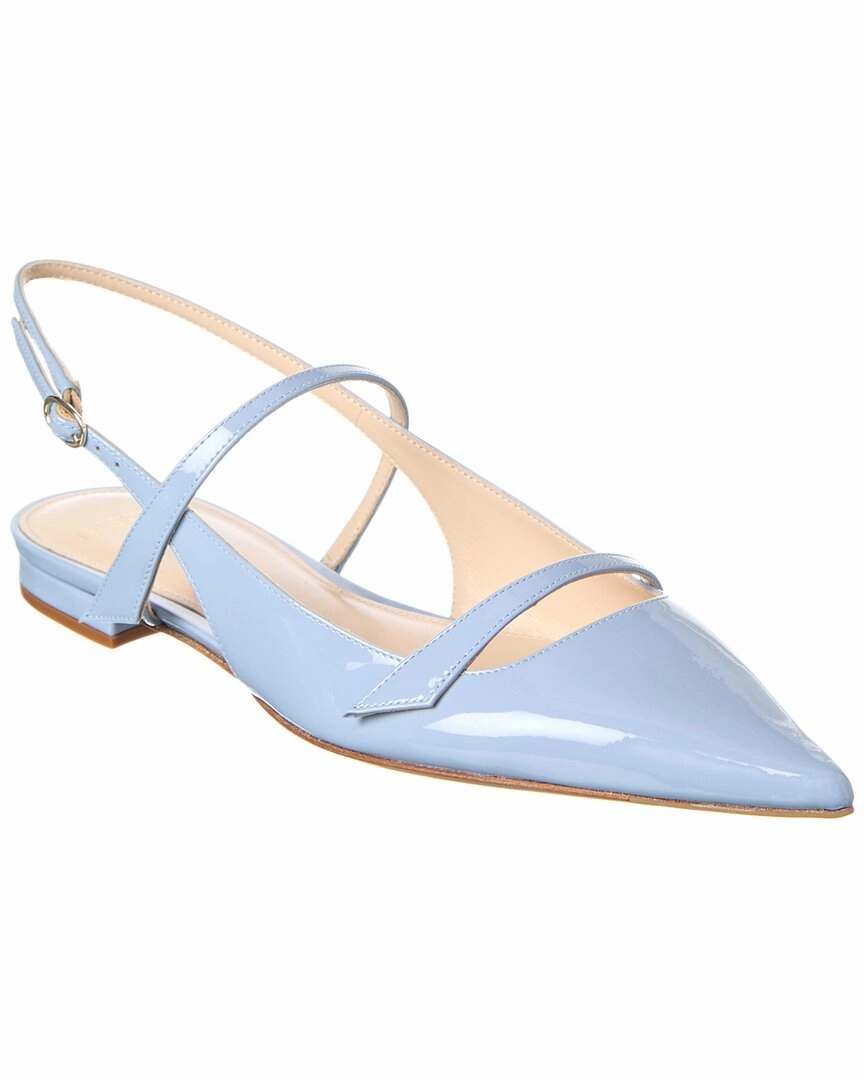 Alexandre Birman Tita Patent Slingback Flat Streamlined