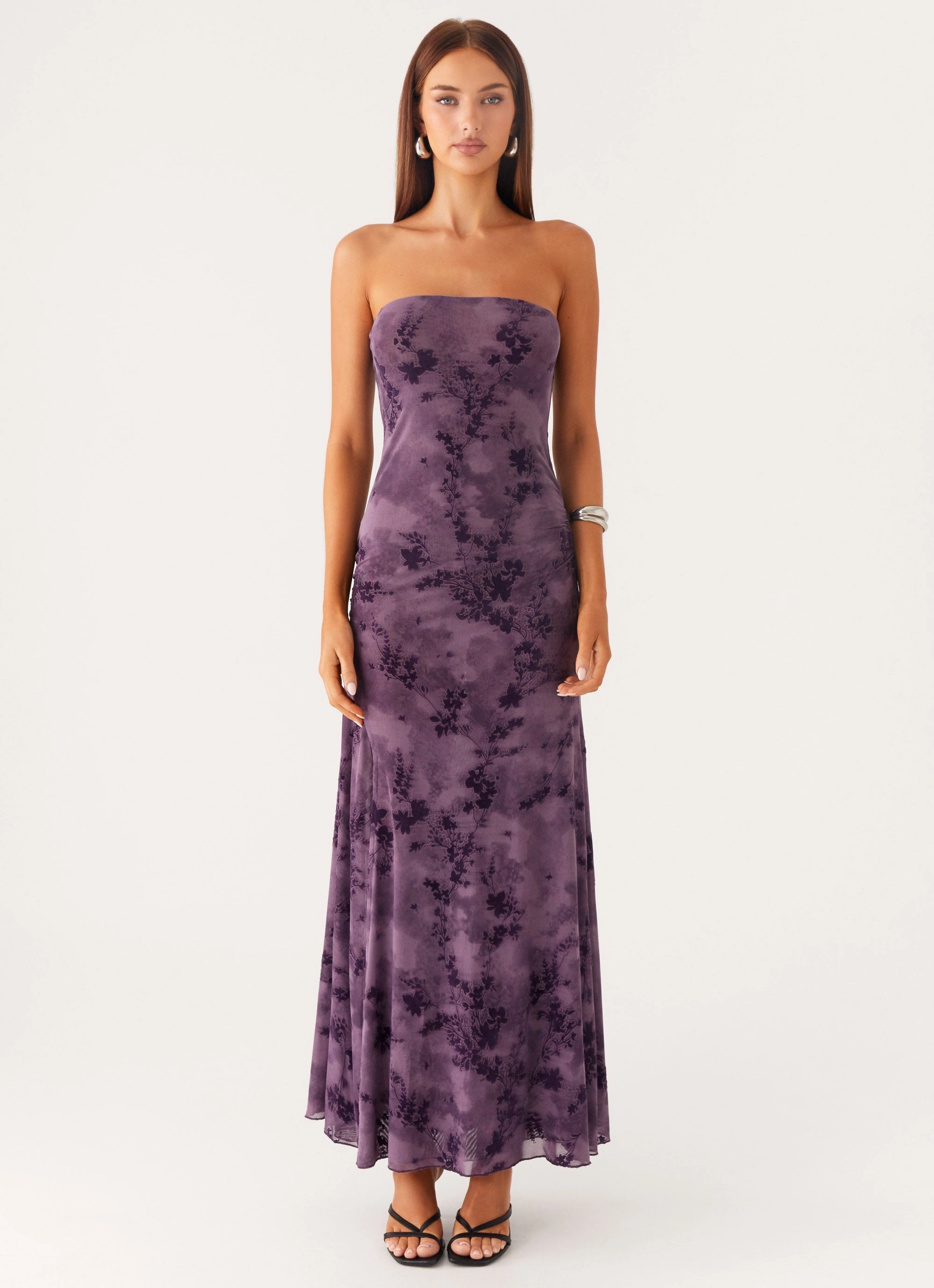 Trendy Comfort Alexandrite Midi Dress - Purple