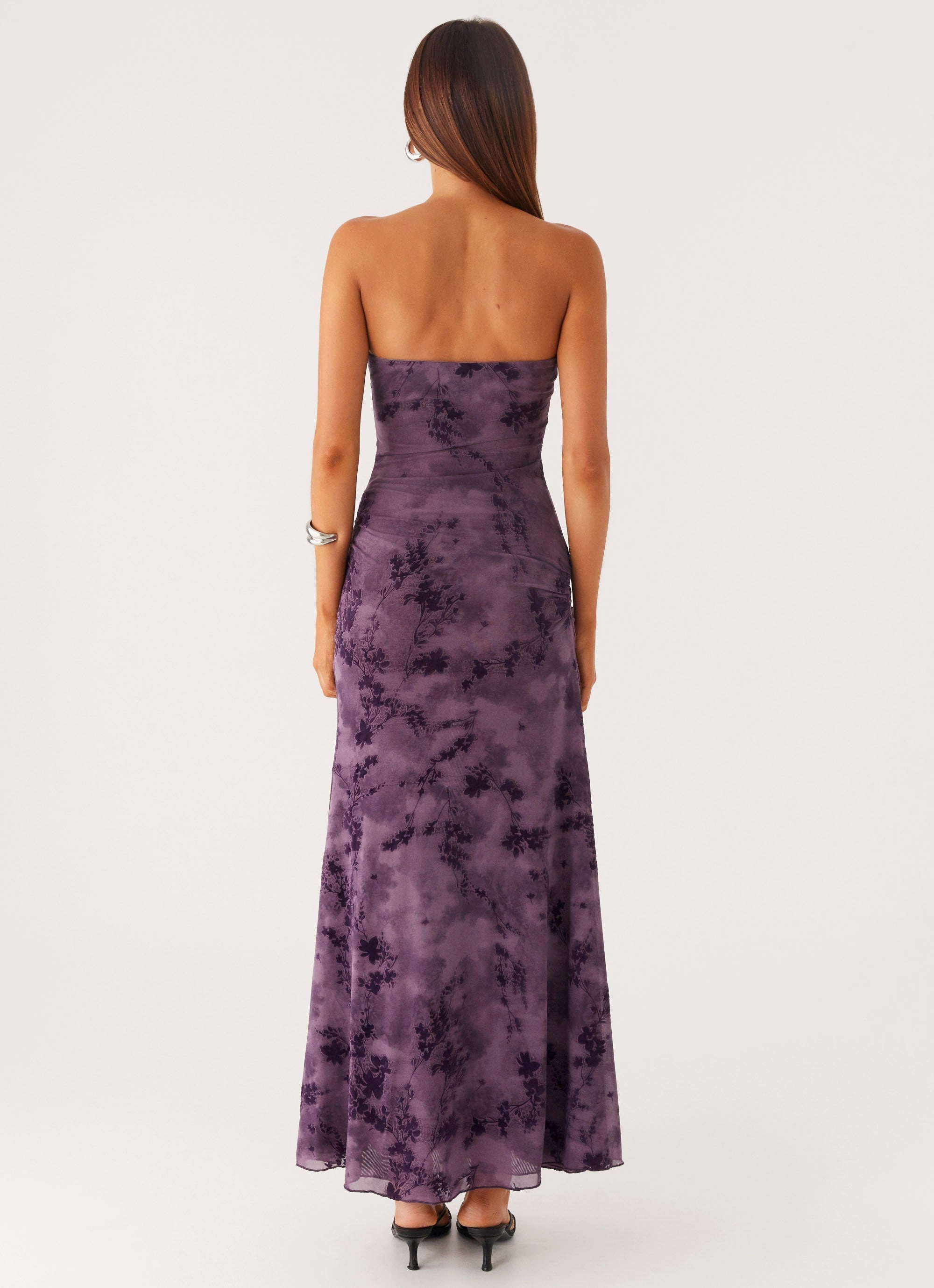 Lounge Vibes Comfort Mode Alexandrite Midi Dress - Purple