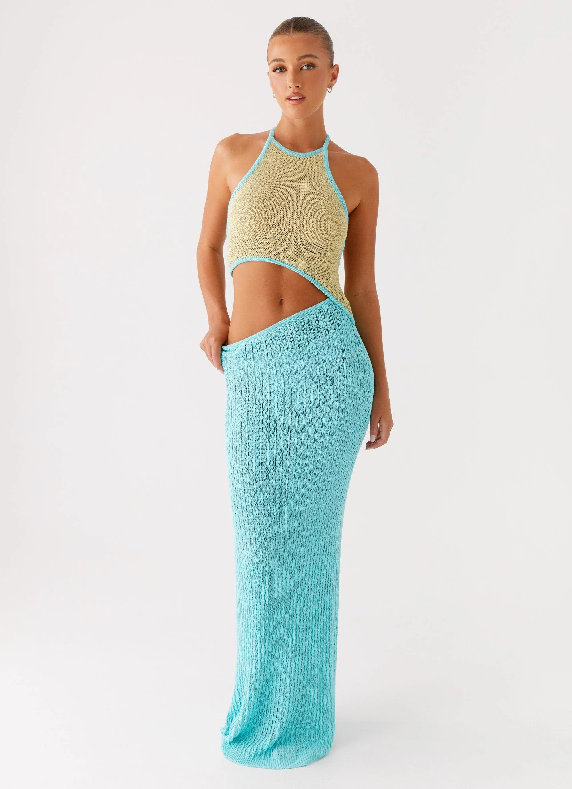 Alexia Knit Maxi Dress - Multi Versatile dress for layering