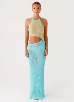 Alexia Knit Maxi Dress - Multi Trendy And Comfortable