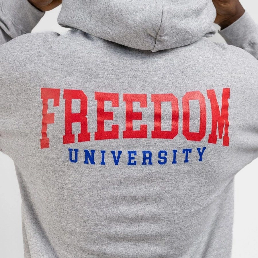 Coffee Run Freedom University Hoodie - Sport Gray