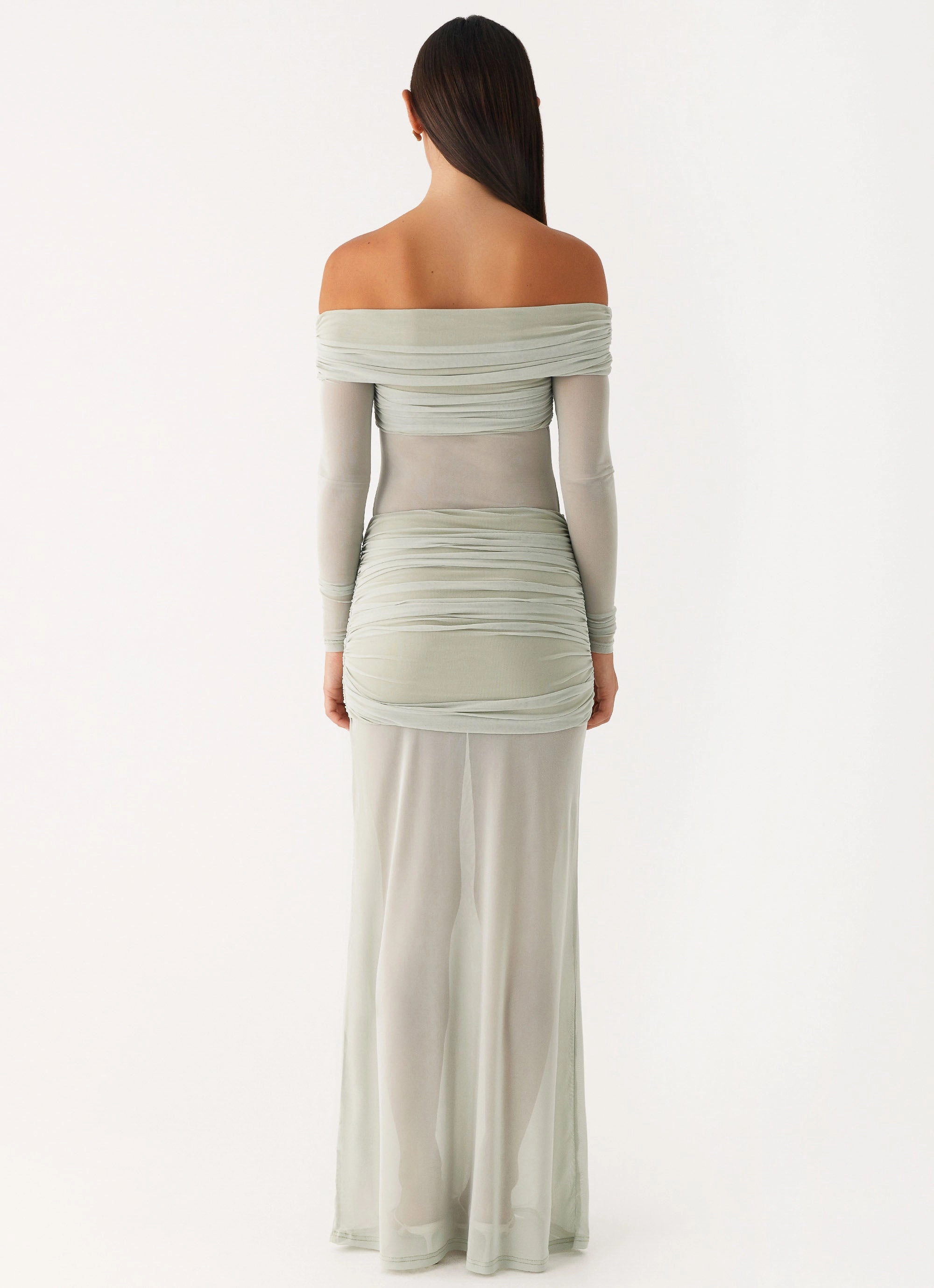Stylish Cut Mercy Maxi Dress - Sage