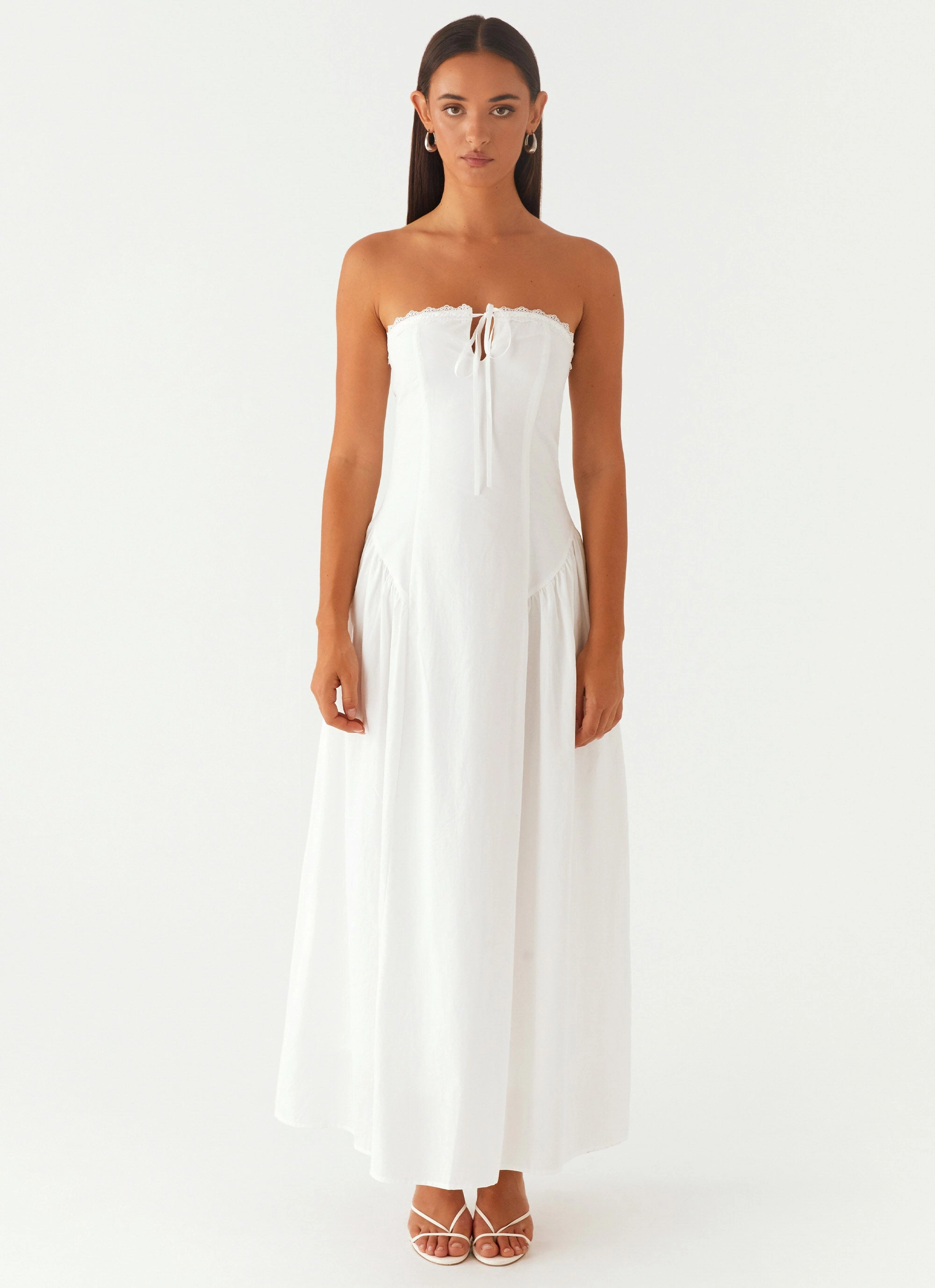 Burleigh Maxi Dress - Ivory Delicate Mood