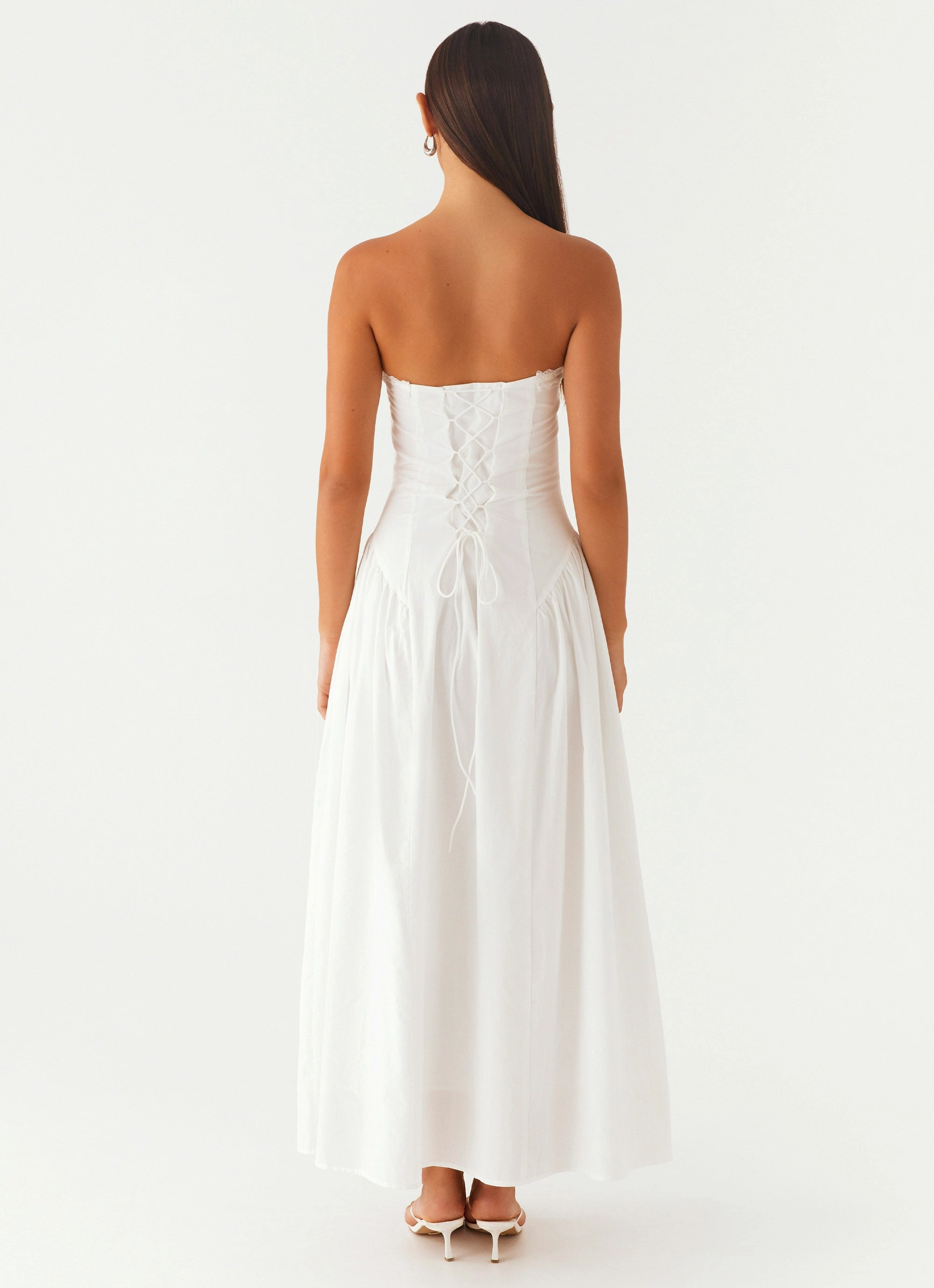 Perfect Style Burleigh Maxi Dress - Ivory
