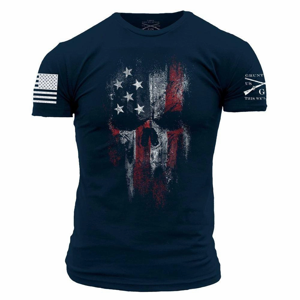 Travel Ready Active Layer American Reaper 2.0 T-Shirt - Midnight Navy