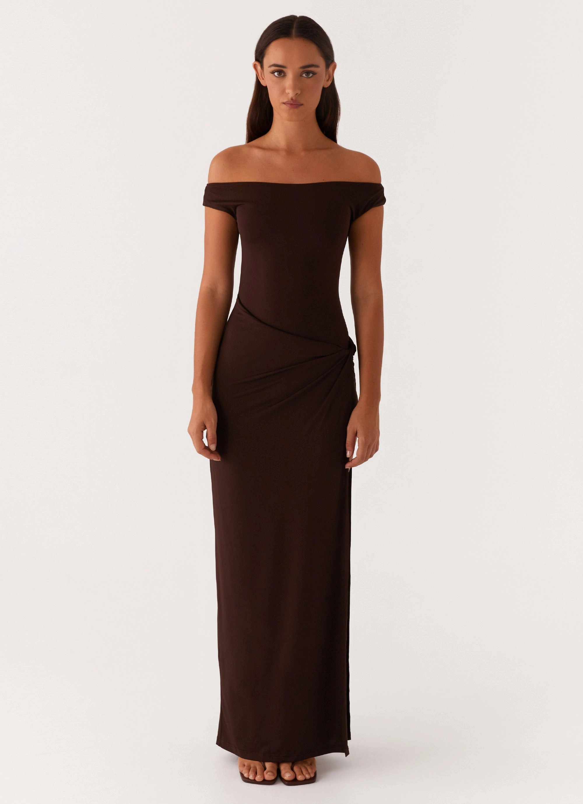 Amerie Maxi Dress - Chocolate Classic Layer
