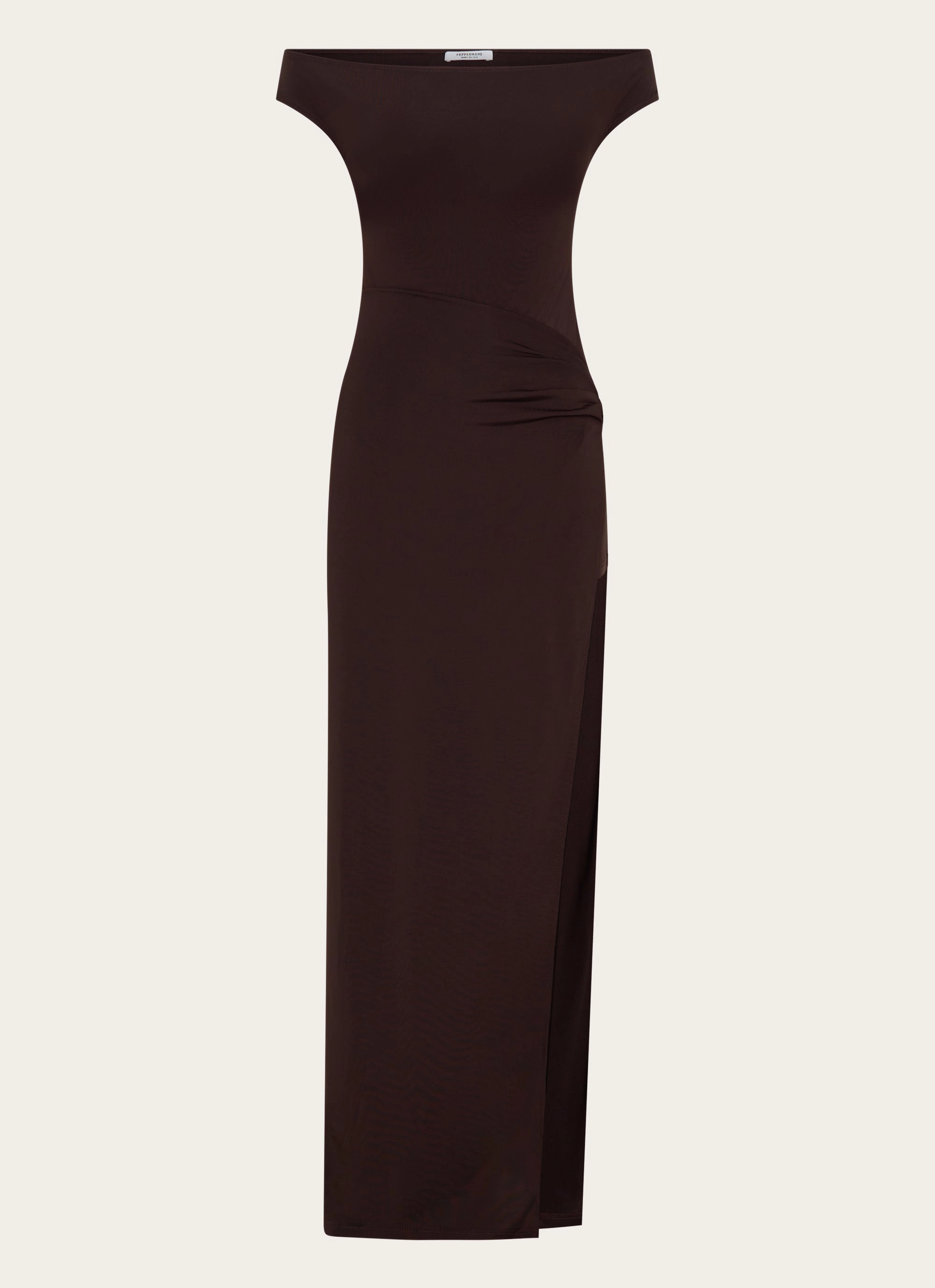 Amerie Maxi Dress - Chocolate Celebration Wear Pure Tone
