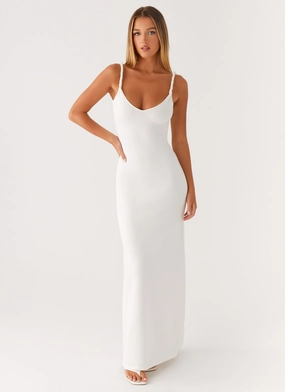 Light Touch Layer Light Anastasia Maxi Dress - Ivory