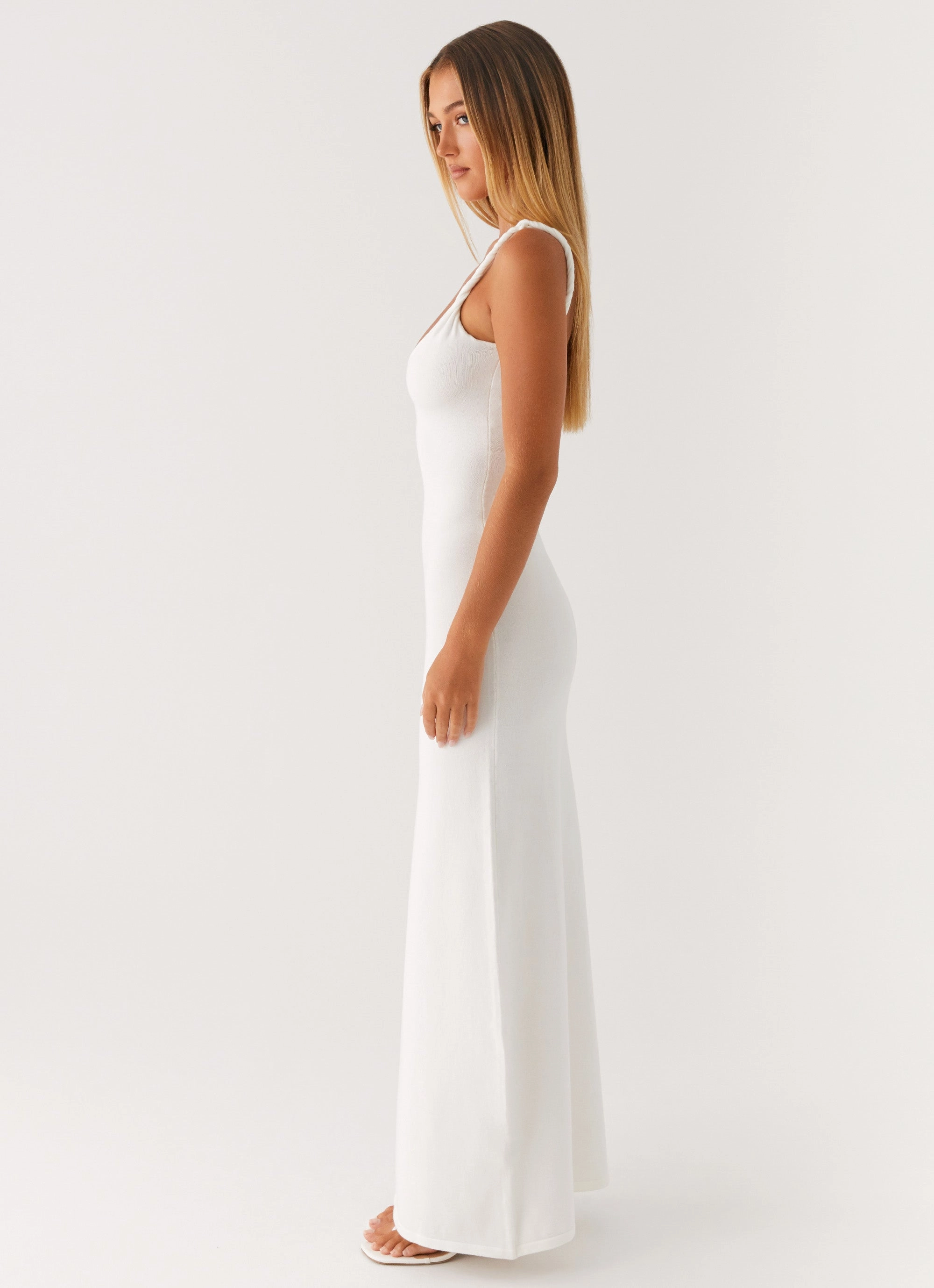 Low-Waist Stay Cool Anastasia Maxi Dress - Ivory