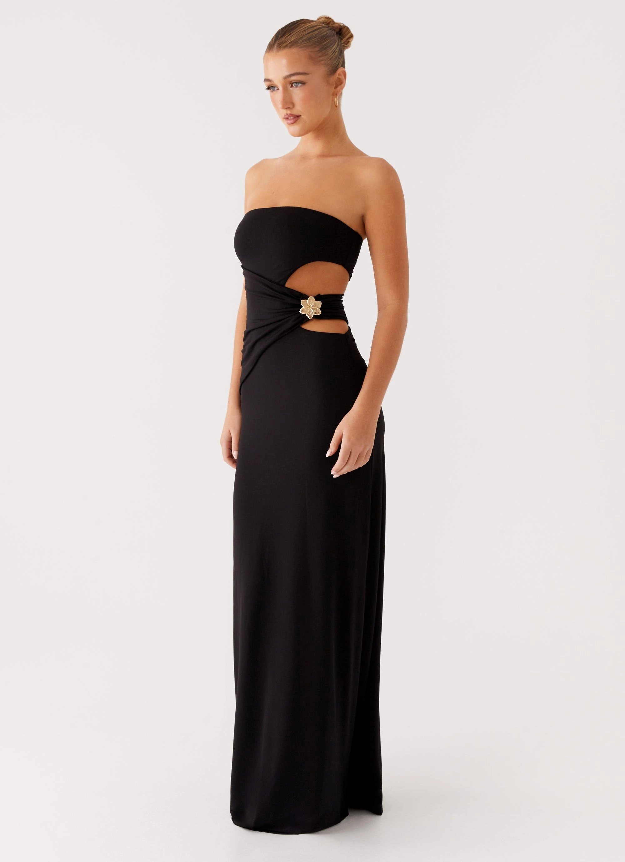 Wave Soft Anetta Maxi Dress - Black