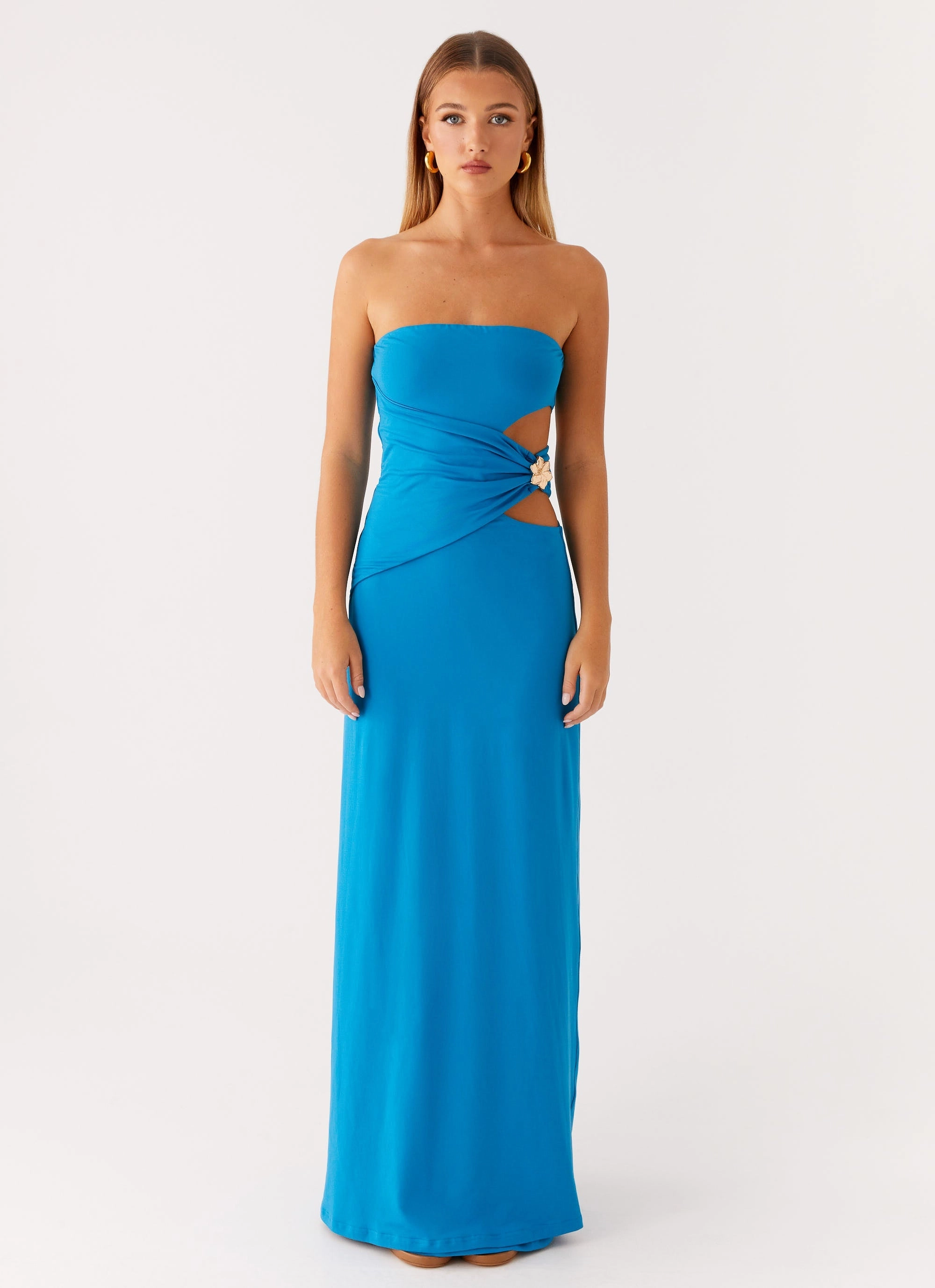 Subtle Motion Anetta Maxi Dress - Royal Blue