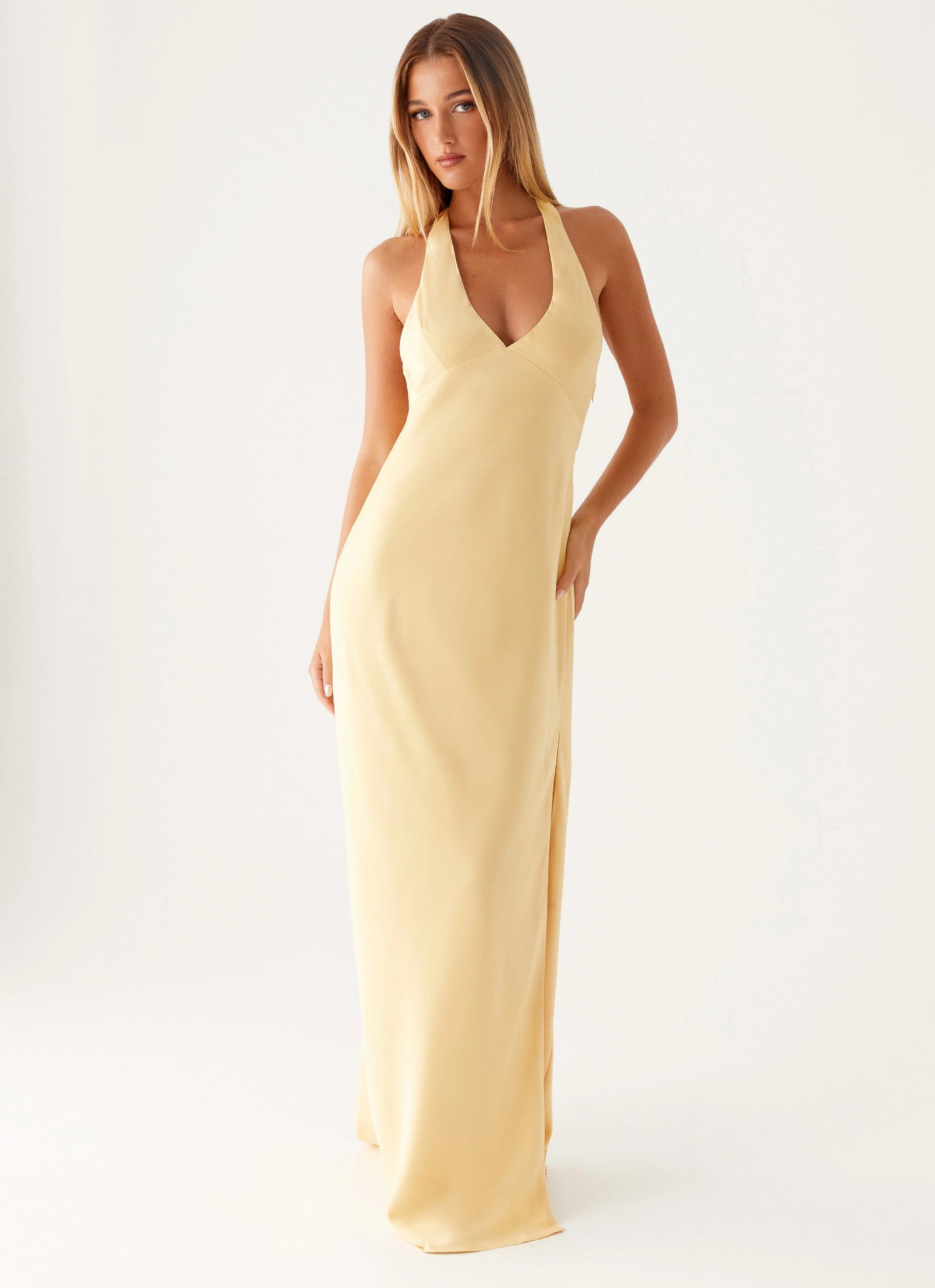 Balanced Texture Angie Maxi Dress - Yellow