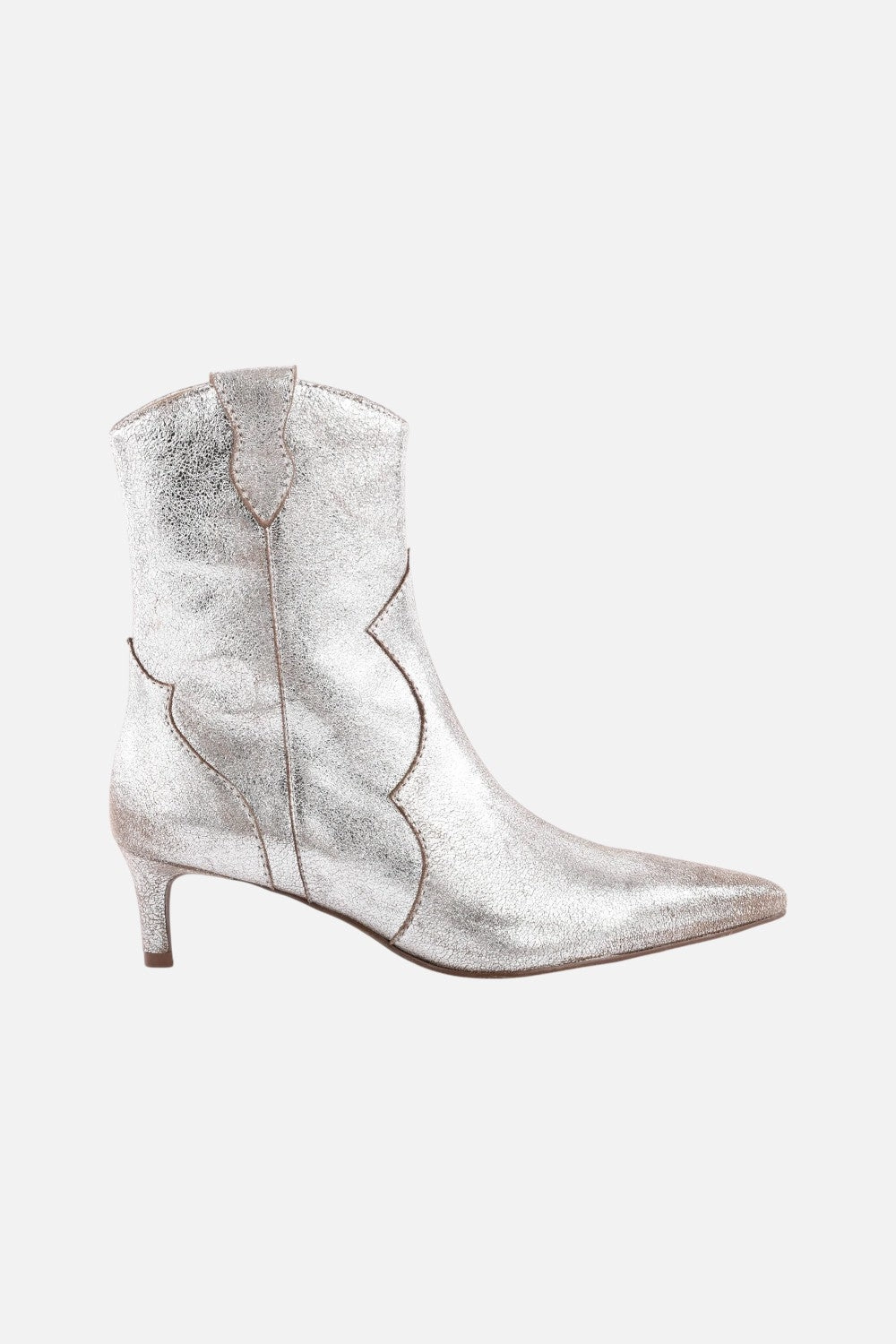 Cool Vibe Seychelles Dallas Distressed Pewter Bootie