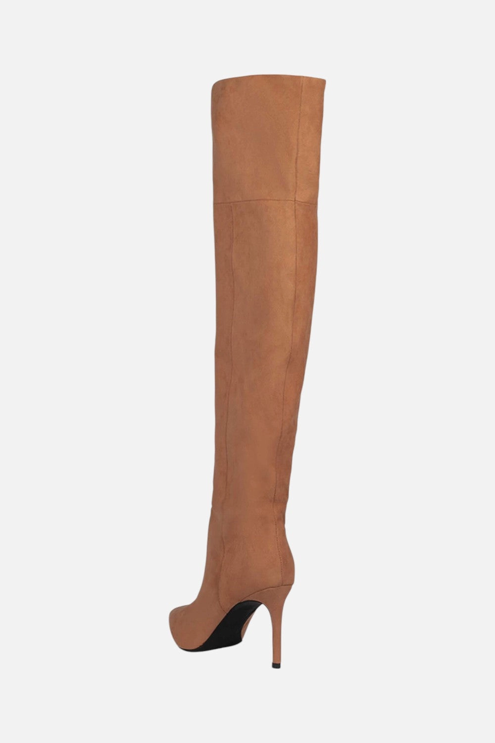 Casual Elegance Jeffrey Campbell Pillar-H2 Thigh High Boot in Natural