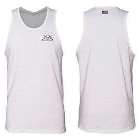 Basic Men's Tank - White Indoor Wear Anti Slip Grips
