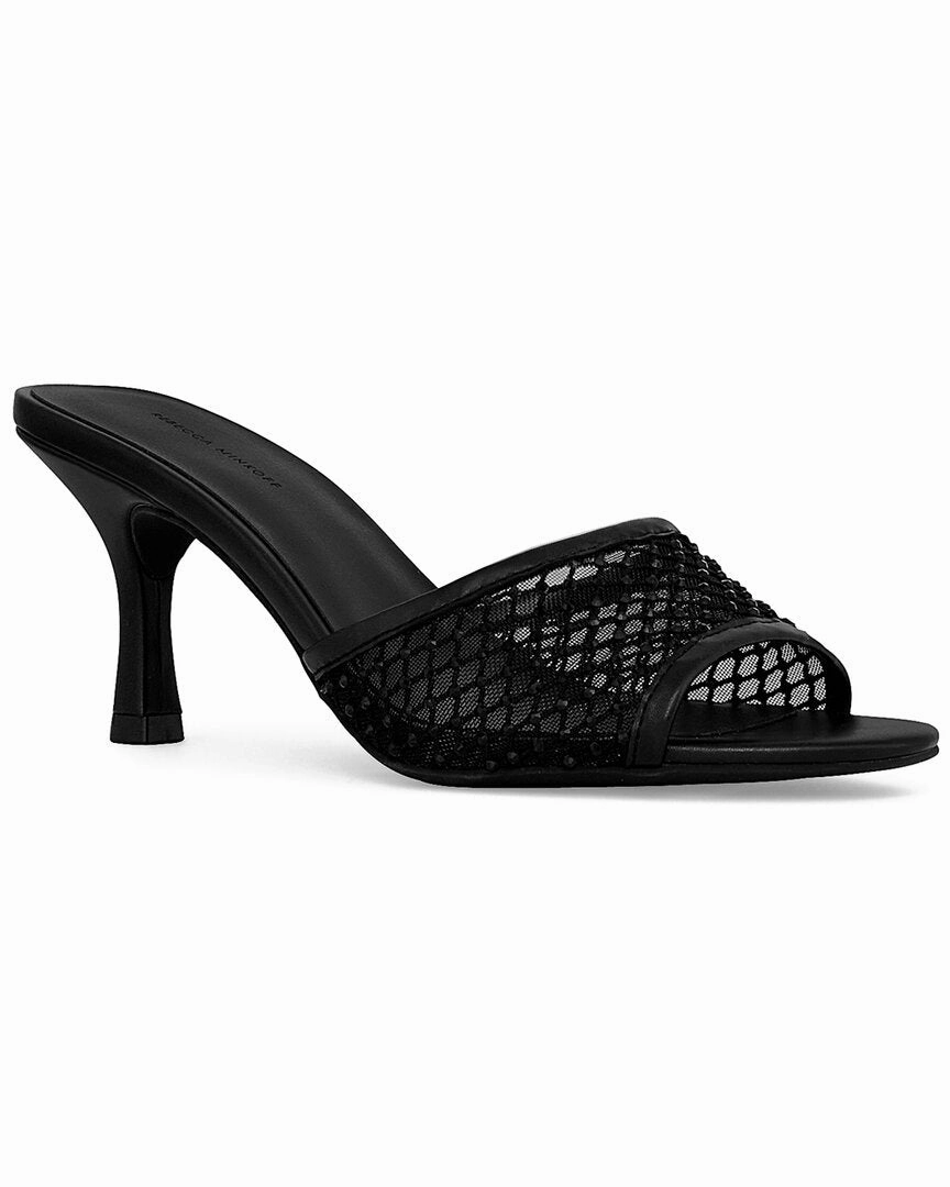 Stylish Fit Stable Heel Rebecca Minkoff Mesh Mule