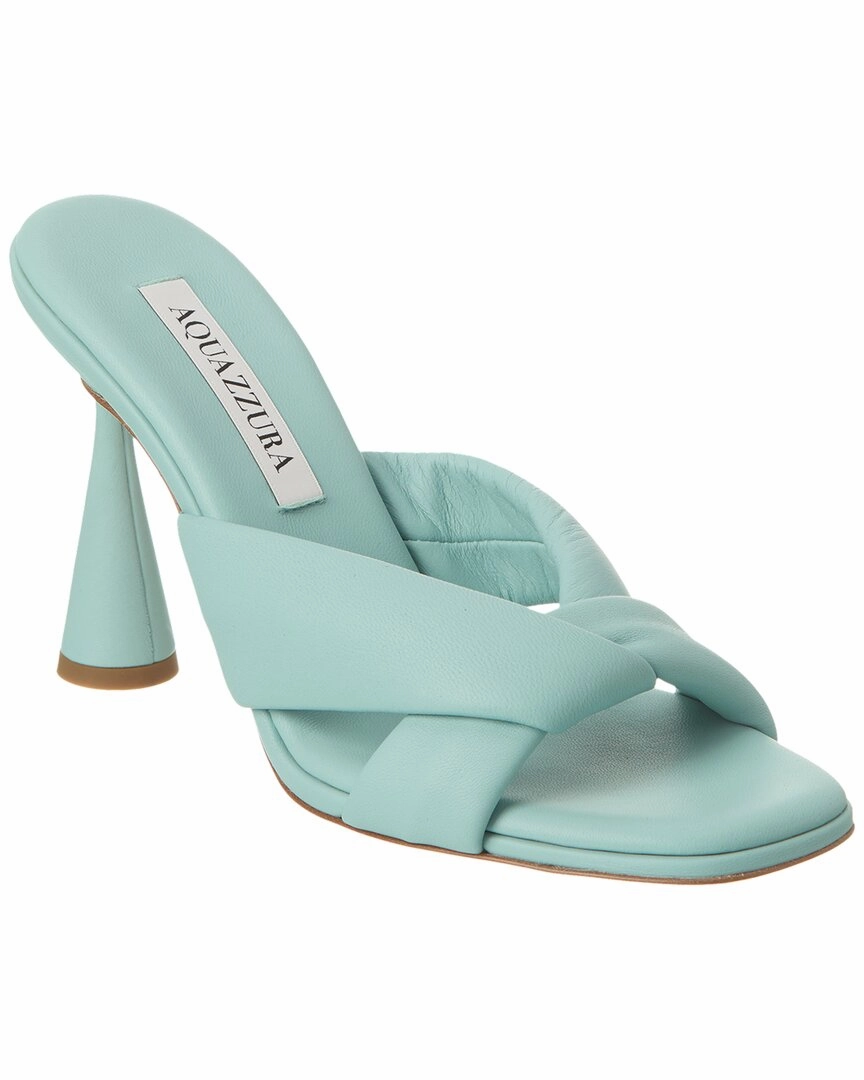 Aquazzura Amore 95 Leather Mule Comfortable Relax Fit