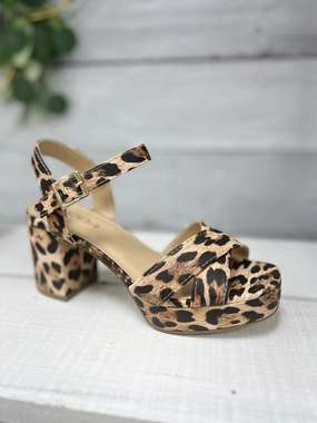 Nude Calm Outdoor Use Manner Heeled Sandals