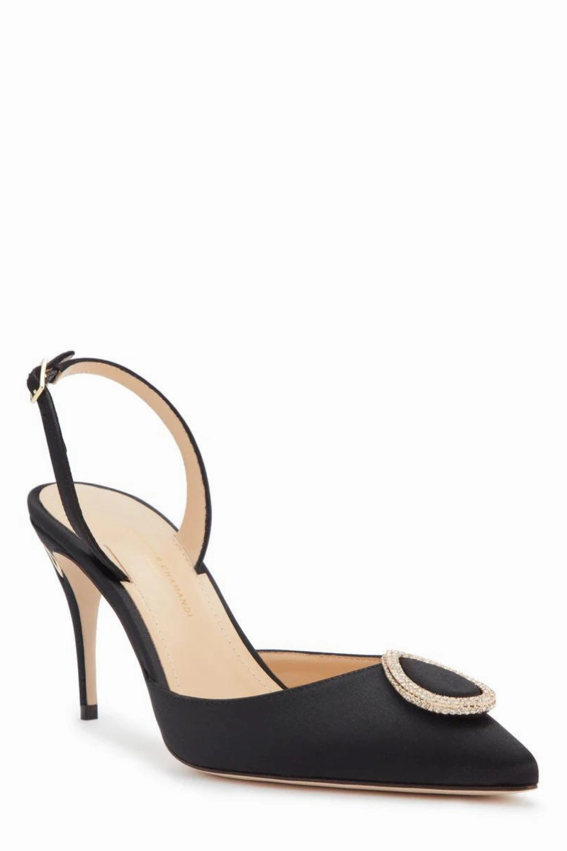 Vittorio 85 Slingback Pump Party Heels Classy High Heels
