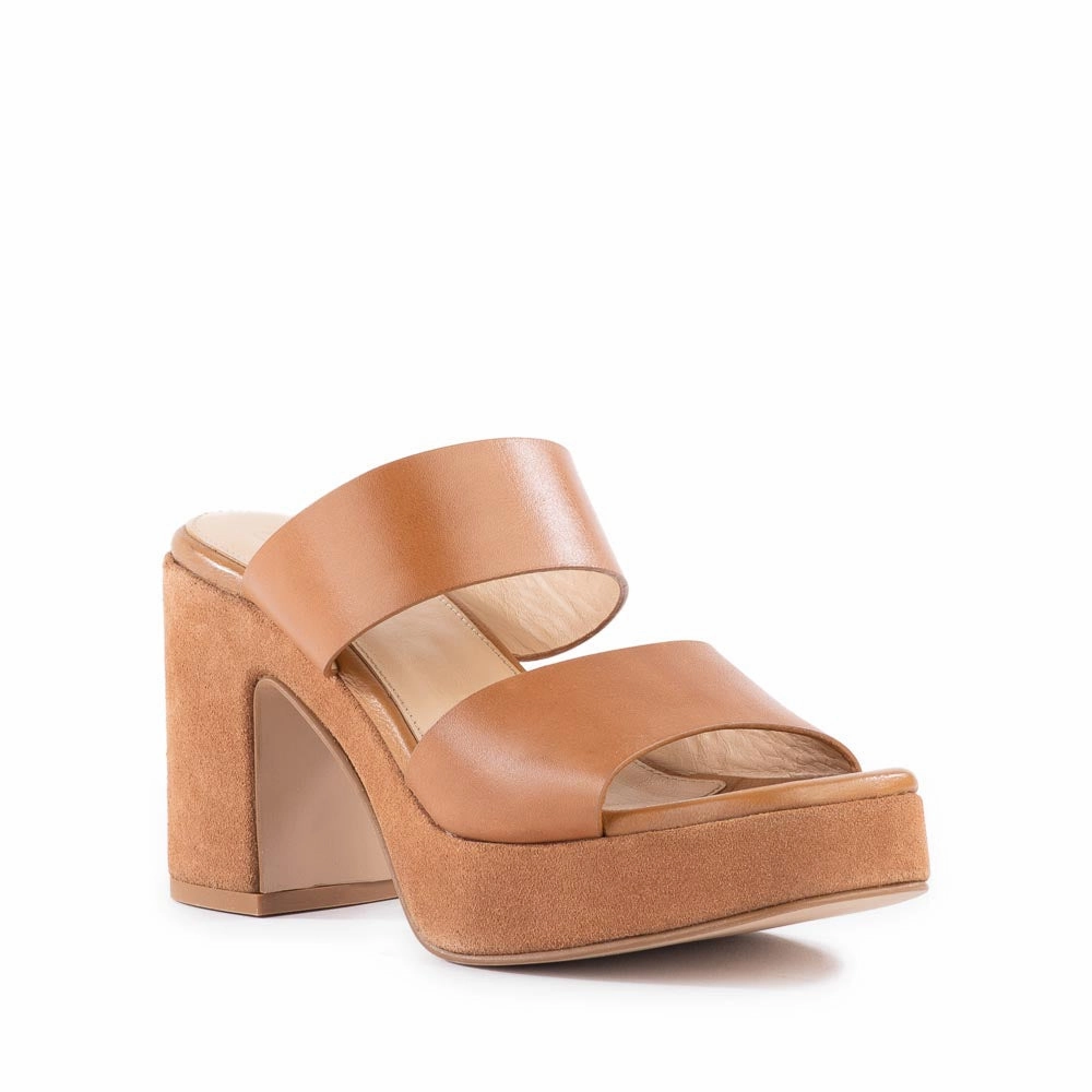 Sleek OdorResistant Seychelles Summer Nights Platform Sandals in Tan