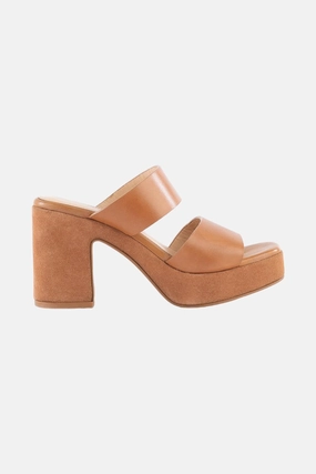 Seychelles Summer Nights Platform Sandals in Tan Chill Relaxation Fit