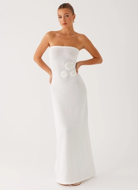 Cool Finish Arli Strapless Maxi Dress - Ivory