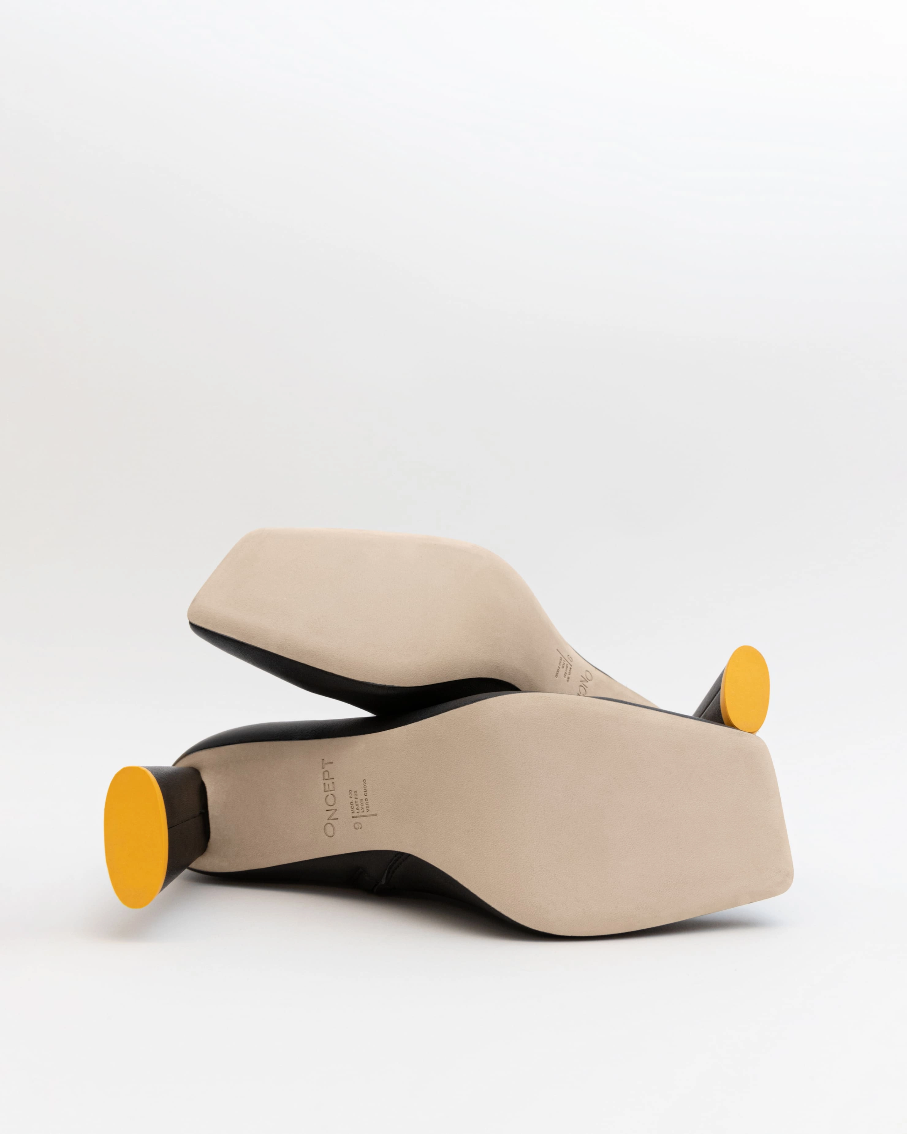 Oncept Lyon Boot in Black Double Stitched Seams Insulated Rainy Days