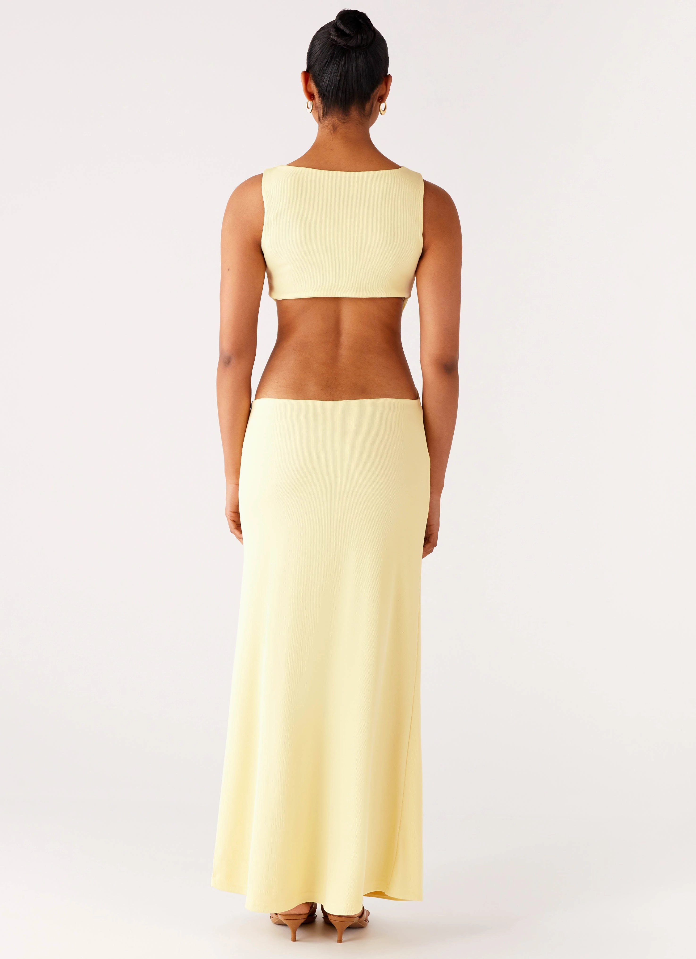 Perfectly Fitted Relax Line Aruba Hardware Maxi Dress - Yellow