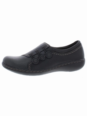 Ashland Effie Womens Leather Pebbled Clogs Comfortable Outsole LowTop