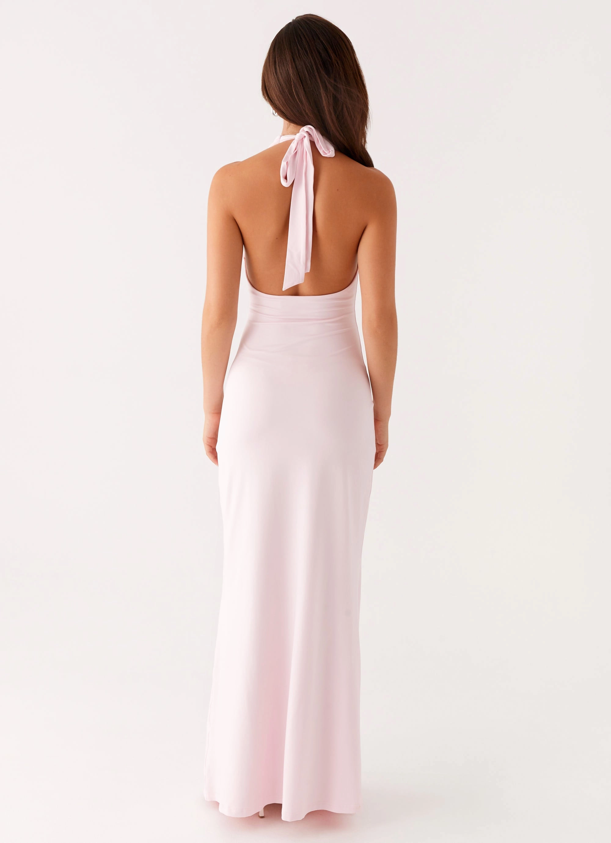 Lightweight-Layer Nicola Maxi Dress - Pink