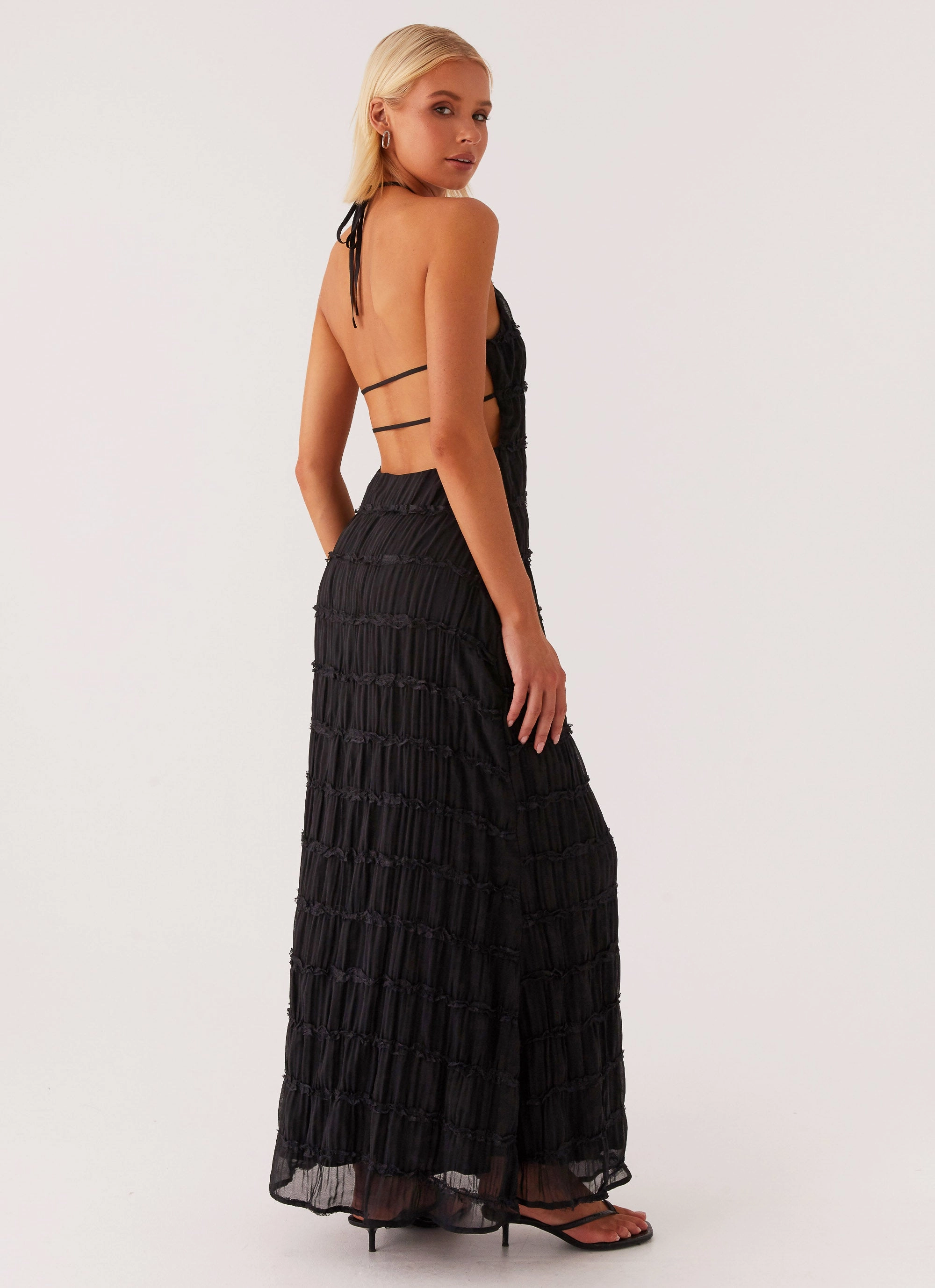 Aullie Maxi Dress - Black Casual Vibes french chic