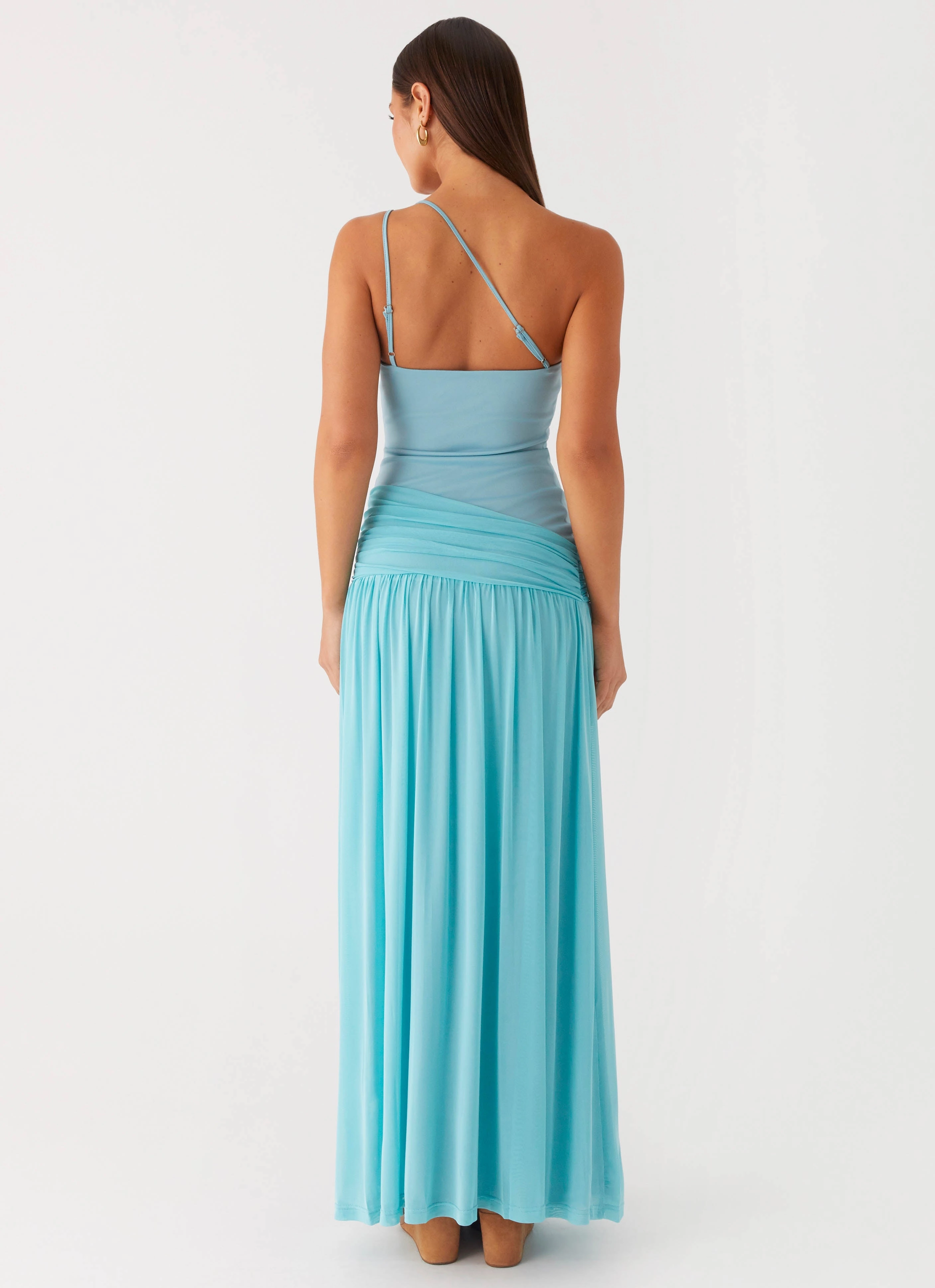 Sophisticated Design Aurelia Maxi Dress - Aqua