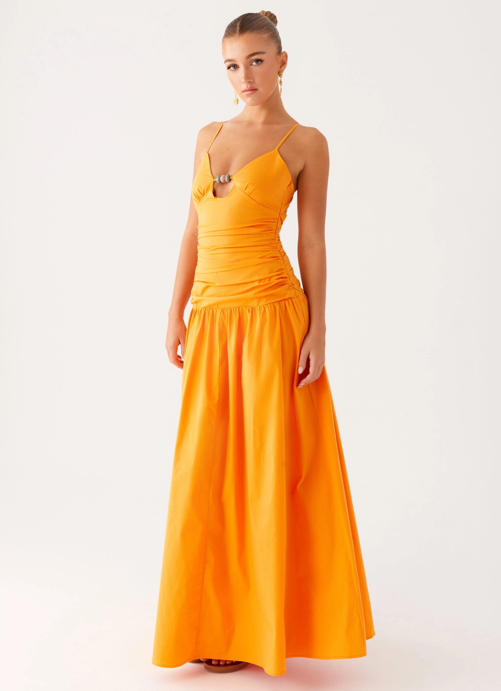 Lux Look Avani Maxi Dress - Orange
