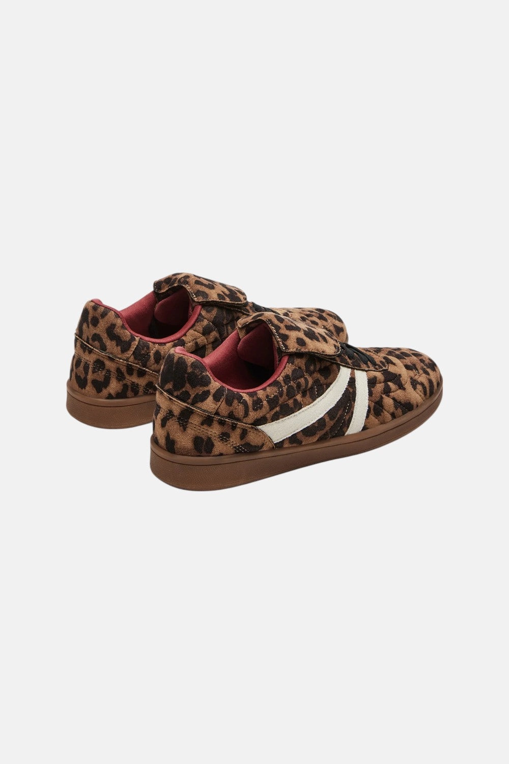 Airflow Mesh Panels Steve Madden Madrid Leopard Low-Top Sneaker