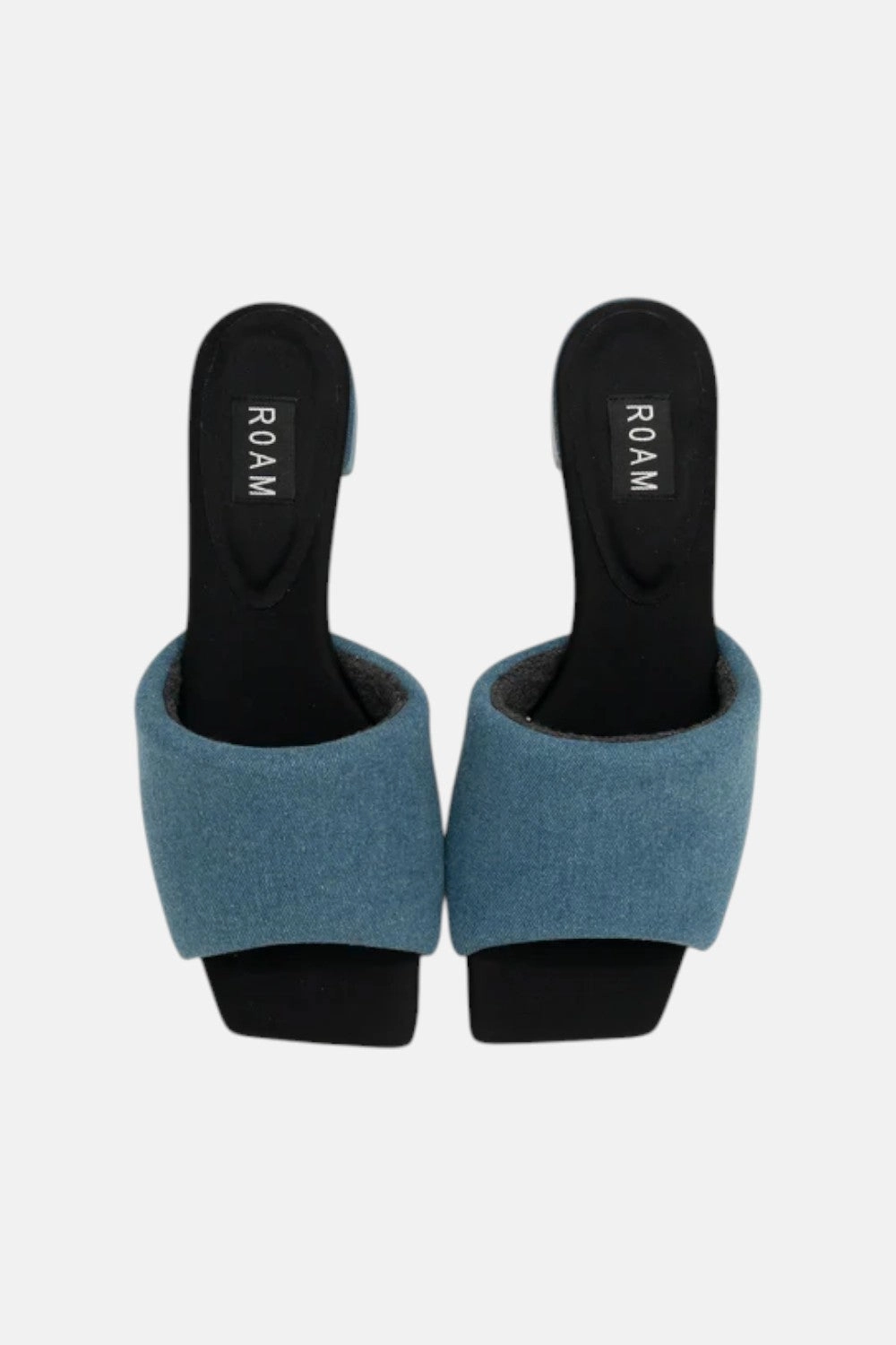 Custom Wedding Heels Roam Denim Sqaure Heel